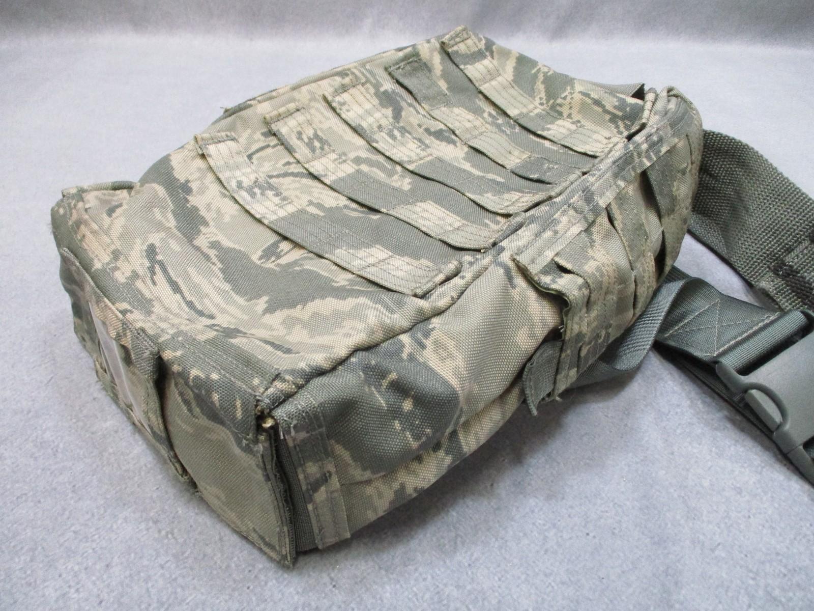 USAF ABDU Paraclete SCBA-MC Gas Mask Carrier Tactical Pouch MOLLE Camo USA Made - Centex Military Gear