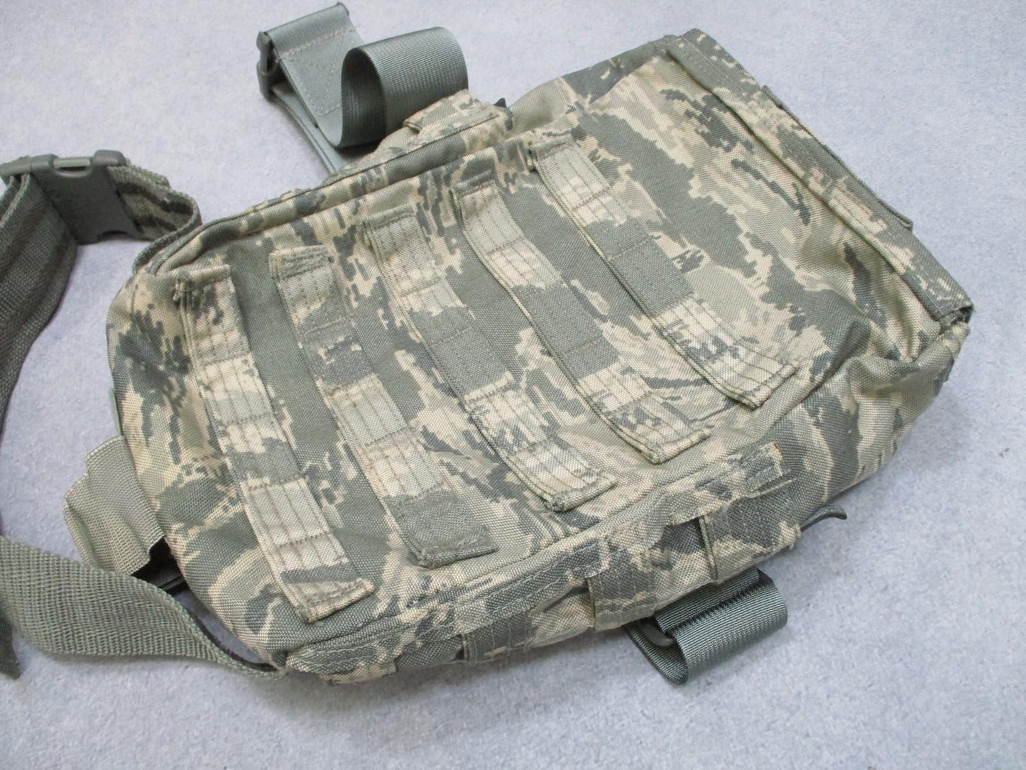USAF ABDU Paraclete SCBA-MC Gas Mask Carrier Tactical Pouch MOLLE Camo USA Made - Centex Military Gear