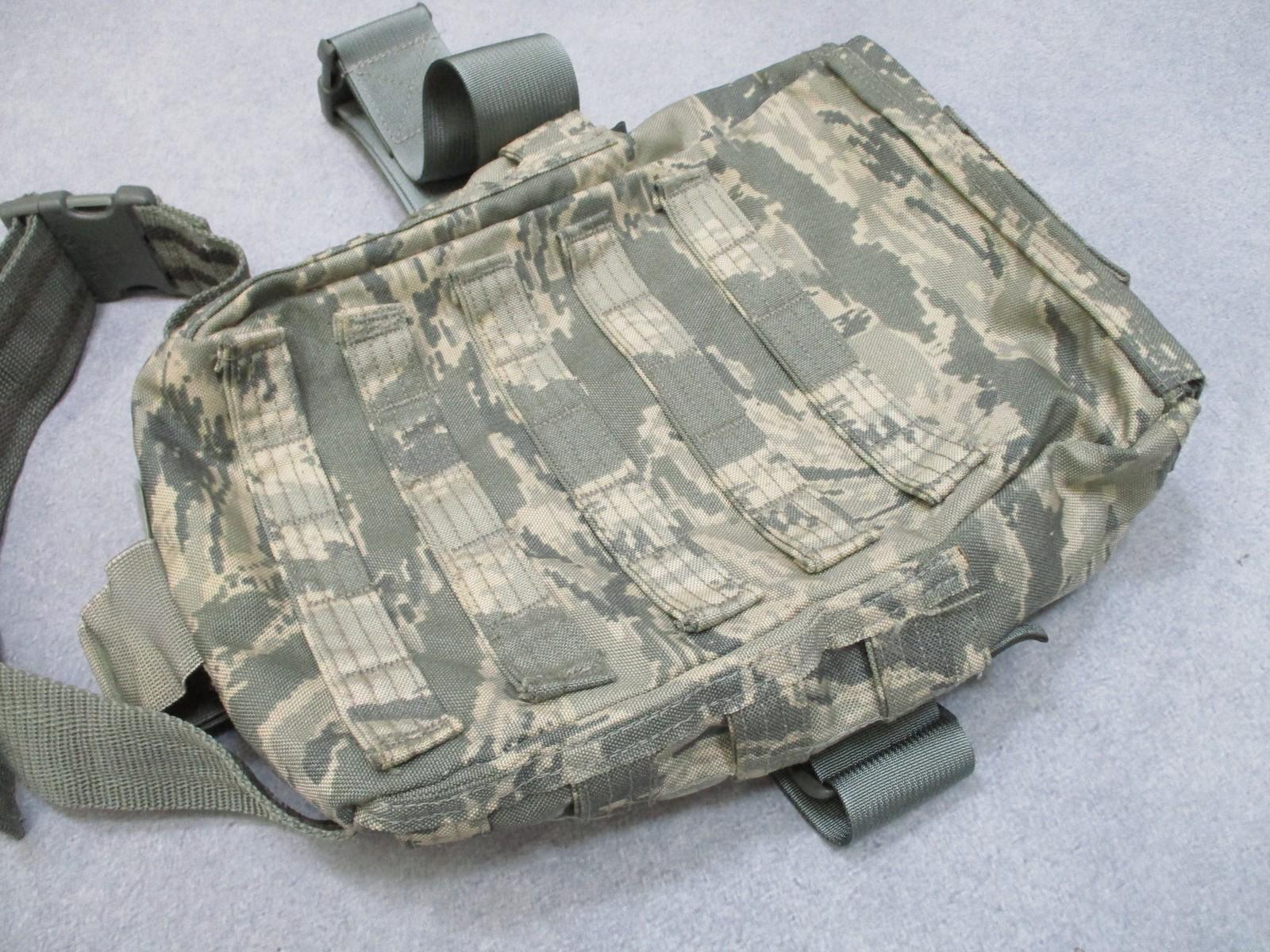 USAF ABDU Paraclete SCBA-MC Gas Mask Carrier Tactical Pouch MOLLE Camo USA Made - Centex Military Gear