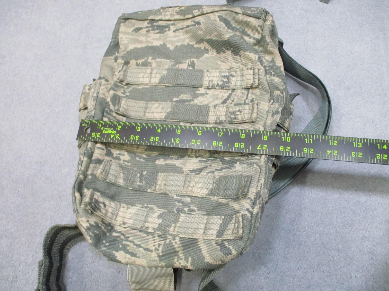 USAF ABDU Paraclete SCBA-MC Gas Mask Carrier Tactical Pouch MOLLE Camo USA Made - Centex Military Gear