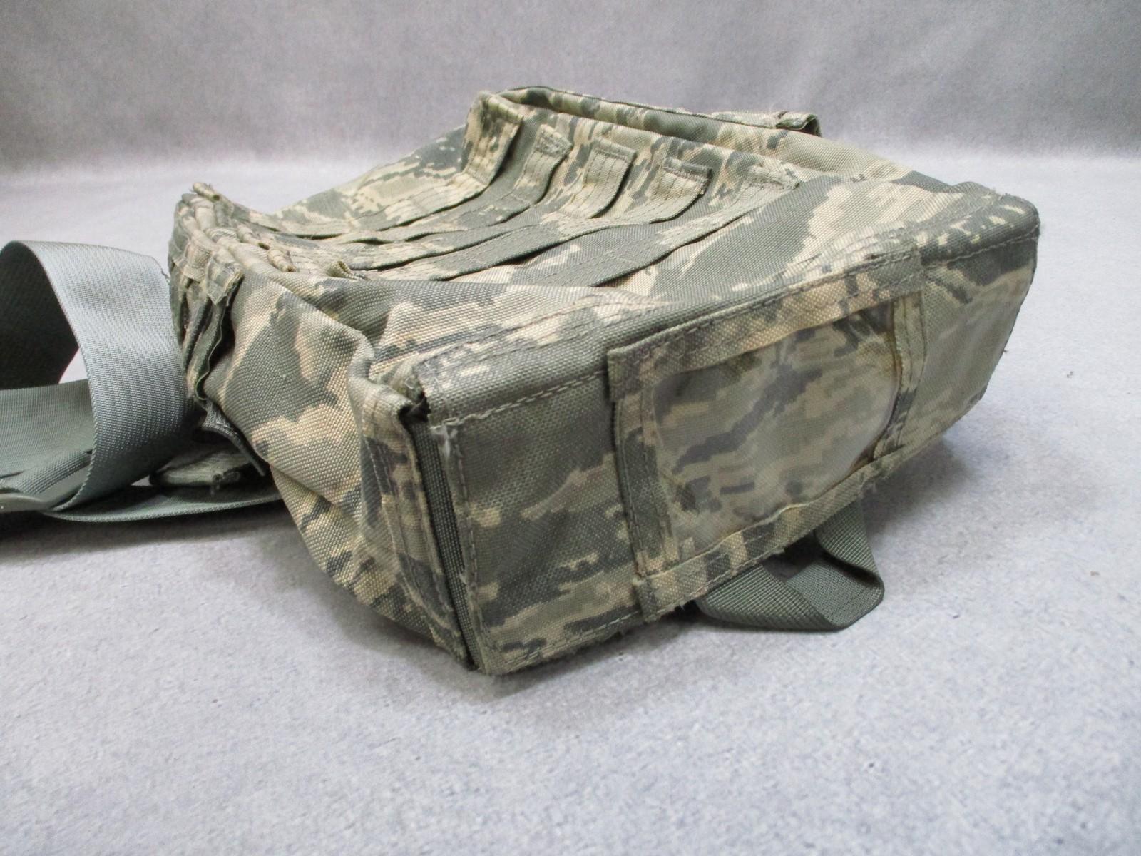USAF ABDU Paraclete SCBA-MC Gas Mask Carrier Tactical Pouch MOLLE Camo USA Made - Centex Military Gear