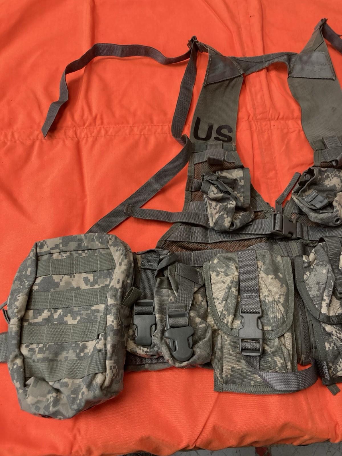 Army Riflemen Set Vest ACU UCP TACTICAL LOT Iraq War Molle Gear Delta Force - Centex Military Gear