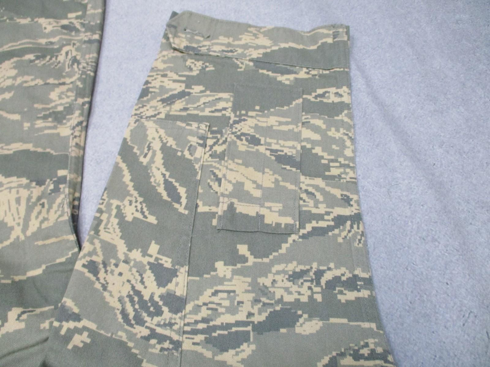 US Air Force ABU Utility Shirt Men's Size 44 Long Camouflage Digital Tigerstripe - Centex Military Gear