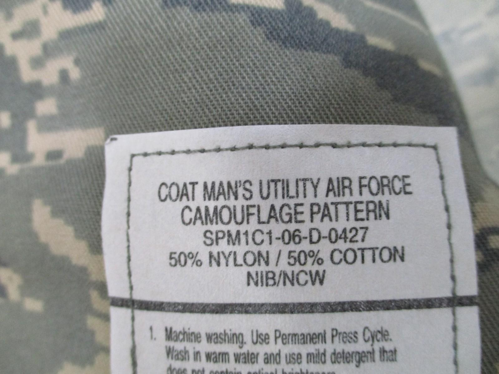 US Air Force ABU Utility Shirt Men's Size 44 Long Camouflage Digital Tigerstripe - Centex Military Gear