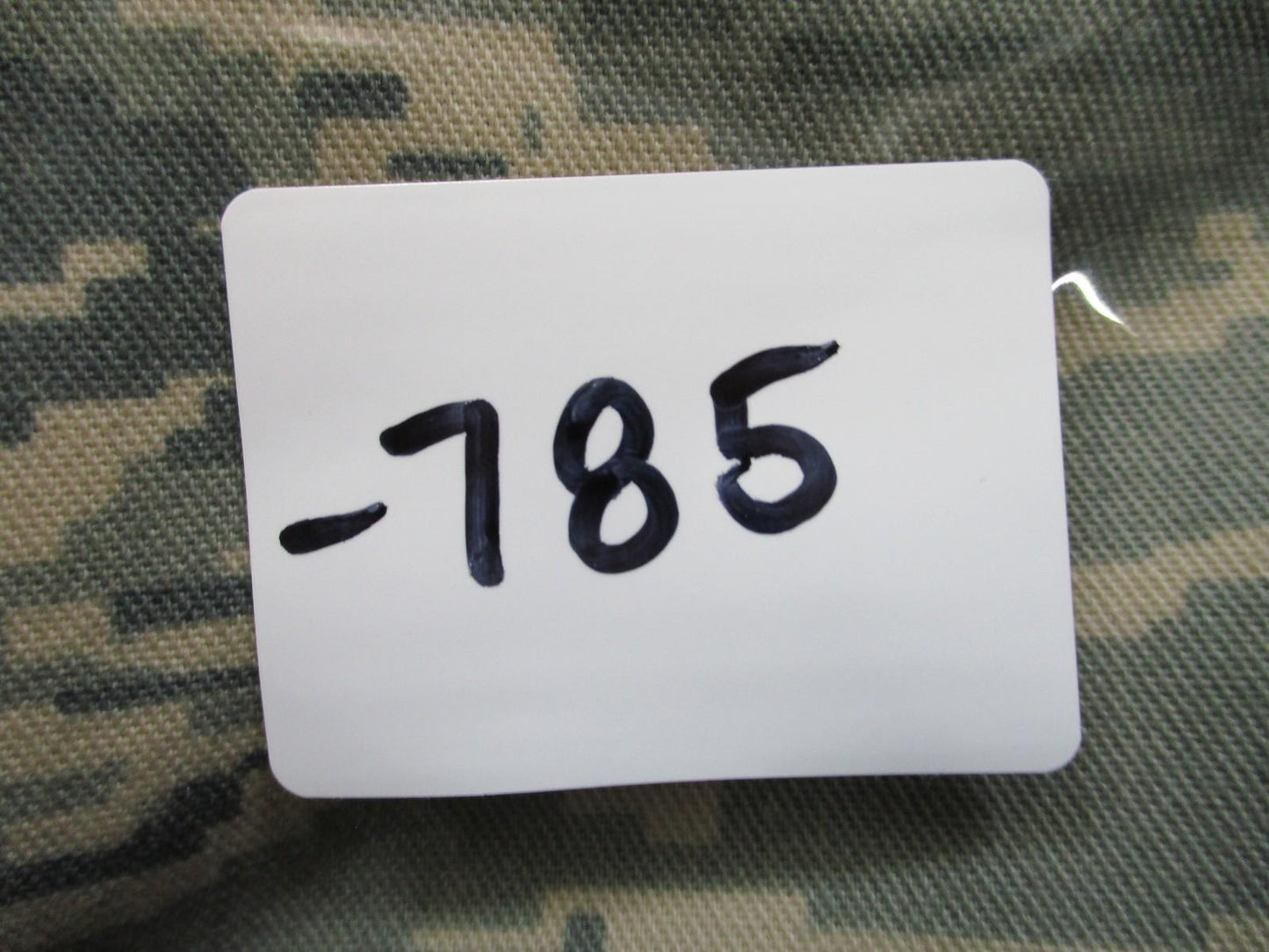 US Air Force Utility Camo Coat 50 X-Short 50% Nylon/50% Cotton Tigerstripe - Centex Military Gear