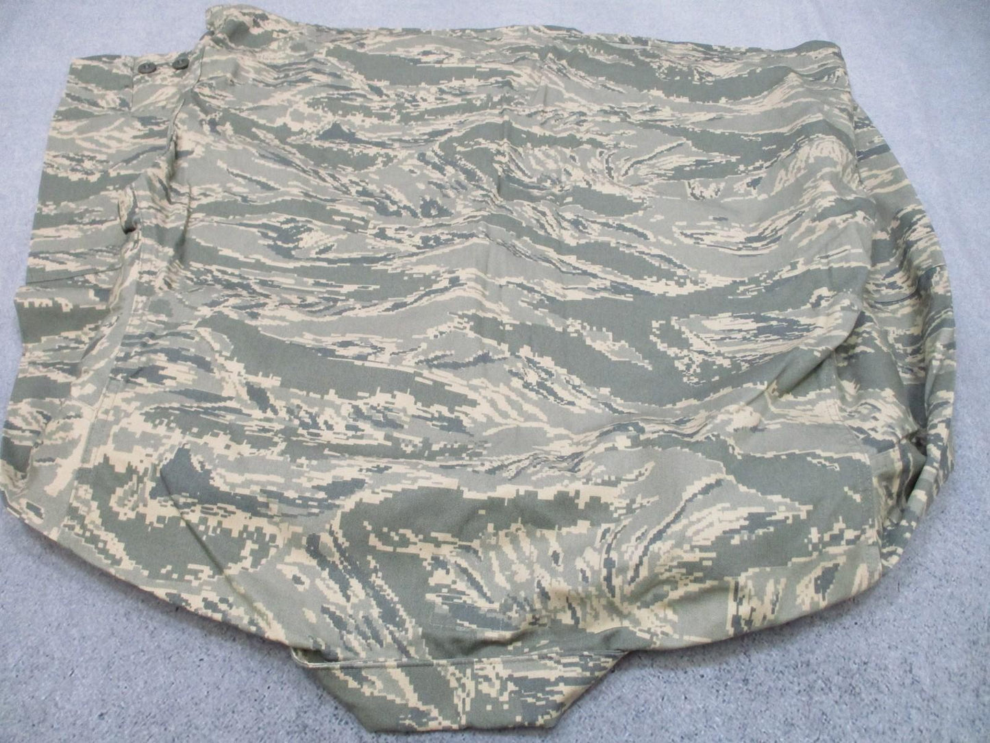 US Air Force Utility Camo Coat 50 X-Short 50% Nylon/50% Cotton Tigerstripe - Centex Military Gear