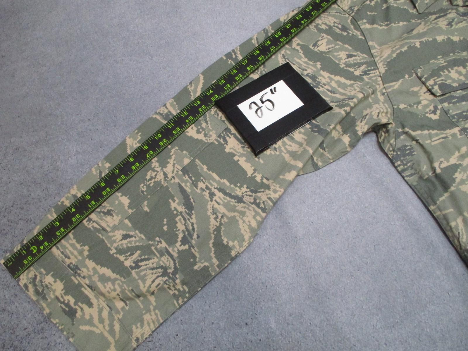 US Air Force Utility Camo Coat 50 X-Short 50% Nylon/50% Cotton Tigerstripe - Centex Military Gear