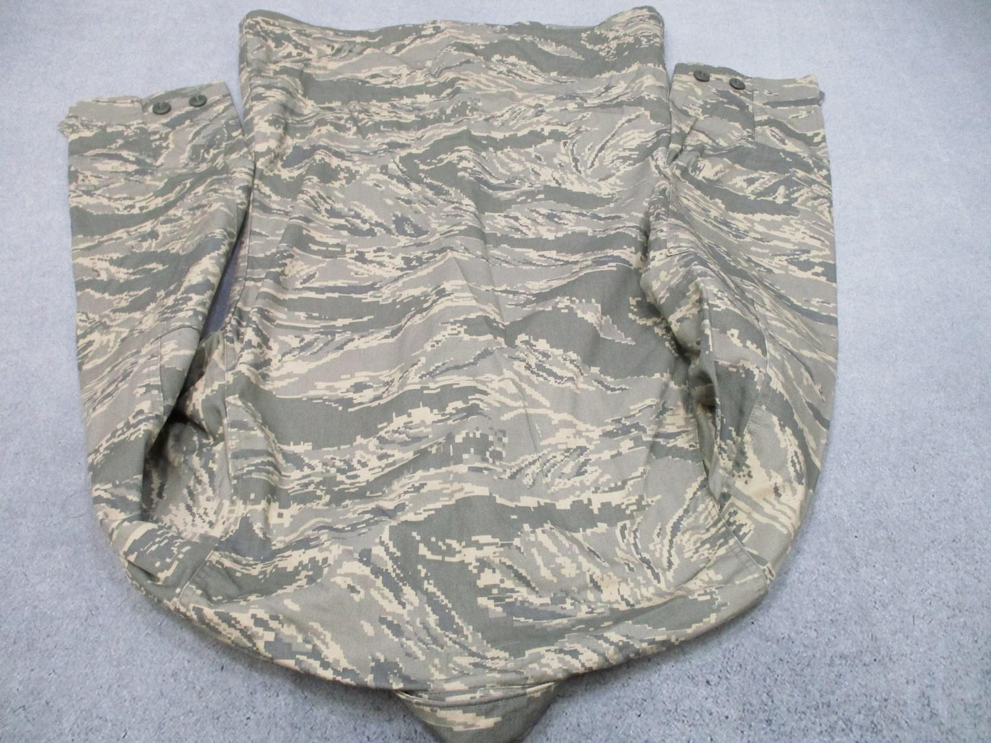 US Air Force ABU Utility Shirt Men's 32 Long Camouflage TIGERSTRIPE DIGITAL USGI - Centex Military Gear