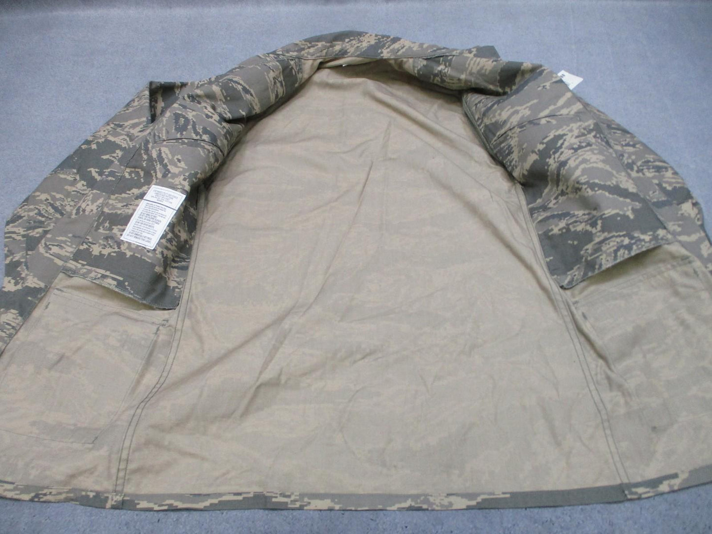 US Air Force ABU Utility Shirt Men's 32 Long Camouflage TIGERSTRIPE DIGITAL USGI - Centex Military Gear