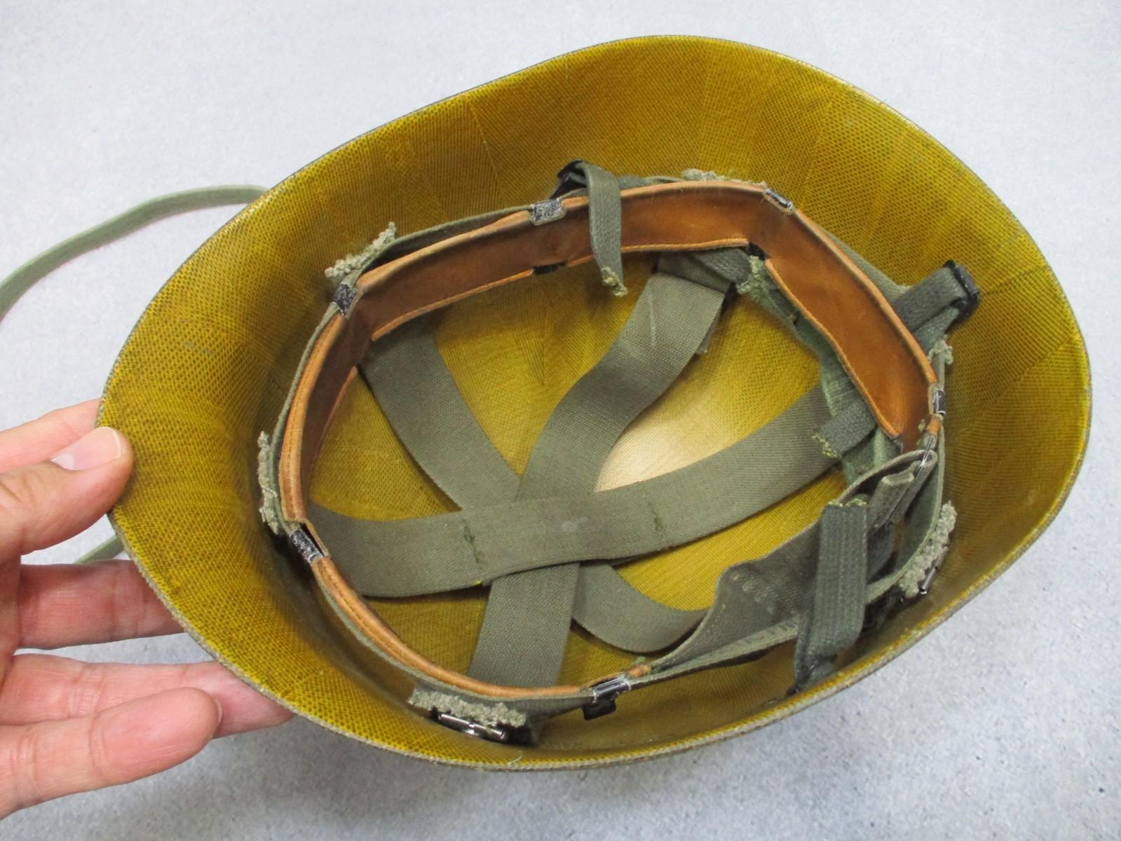 USGI M1 Steel Pot Helmet w/ Liner & Chinstrap Woodland Cover 1984 - Centex Military Gear