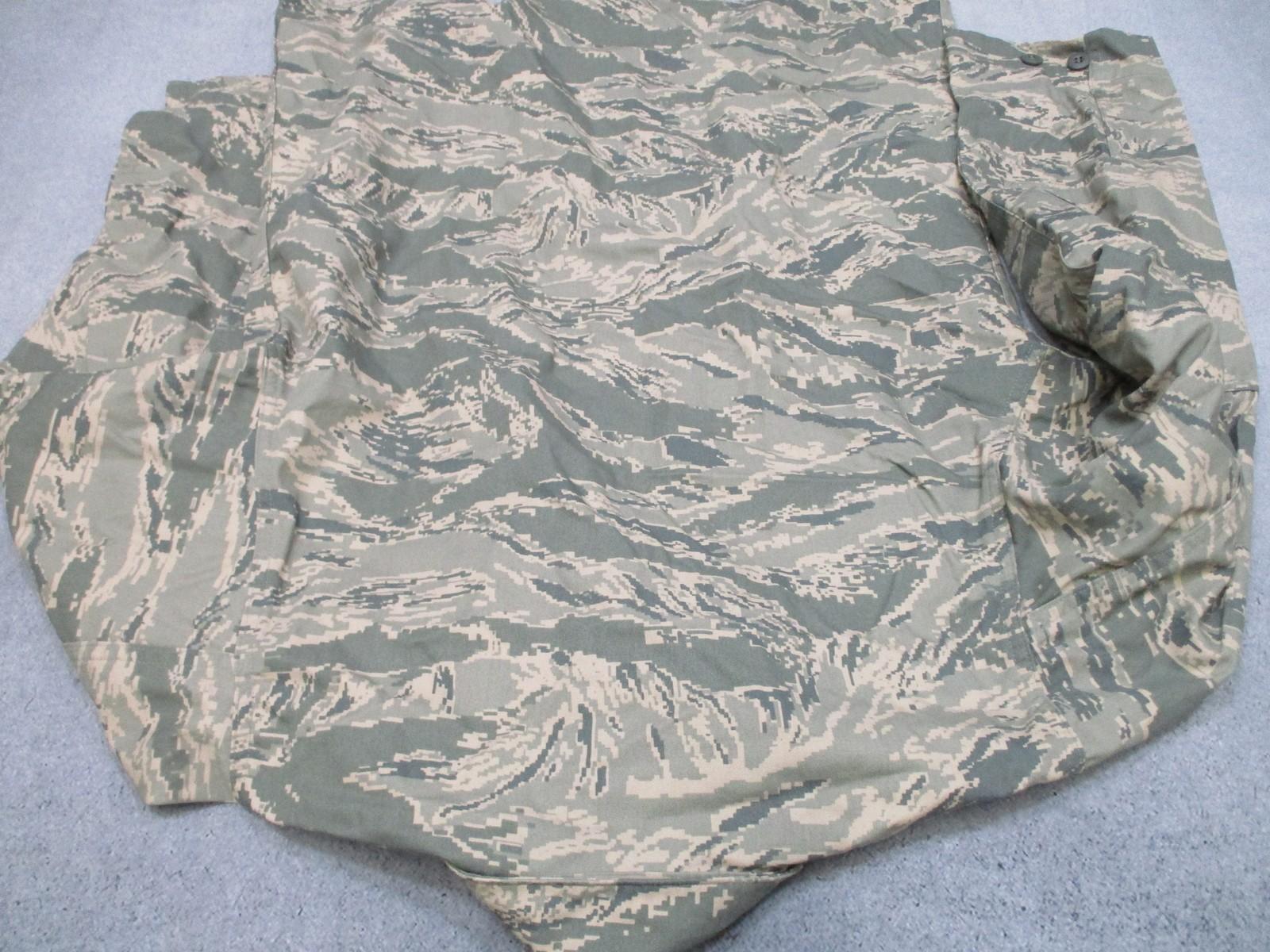 New U.S. Air Force ABU Utility Coat Jacket Men's 44 L DIGITAL 50% Nylon Cotton - Centex Military Gear