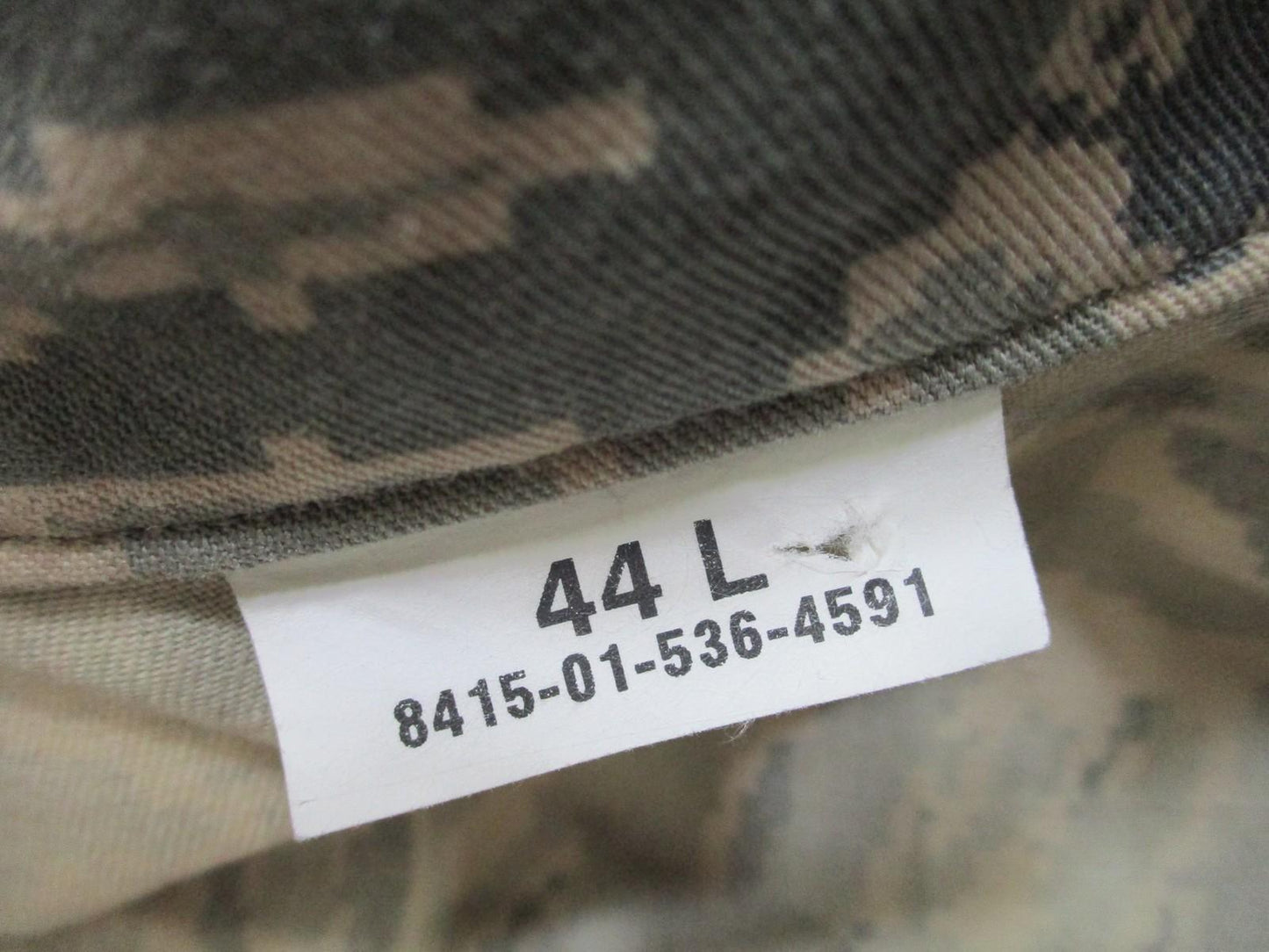 New U.S. Air Force ABU Utility Coat Jacket Men's 44 L DIGITAL 50% Nylon Cotton - Centex Military Gear