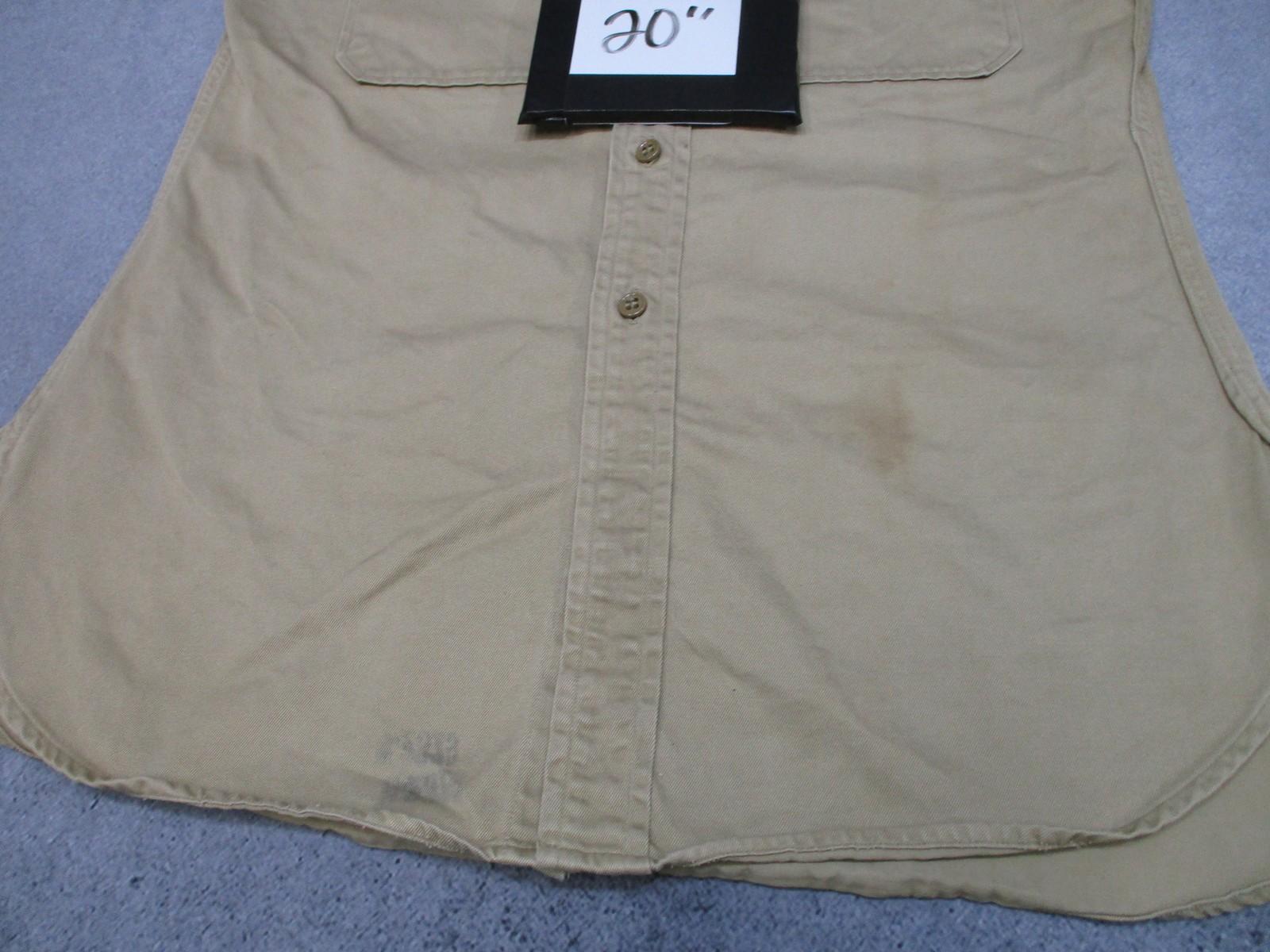 Vintage 1946 US Army Khaki Cotton Service Shirt Specialist Rank Patch - Centex Military Gear