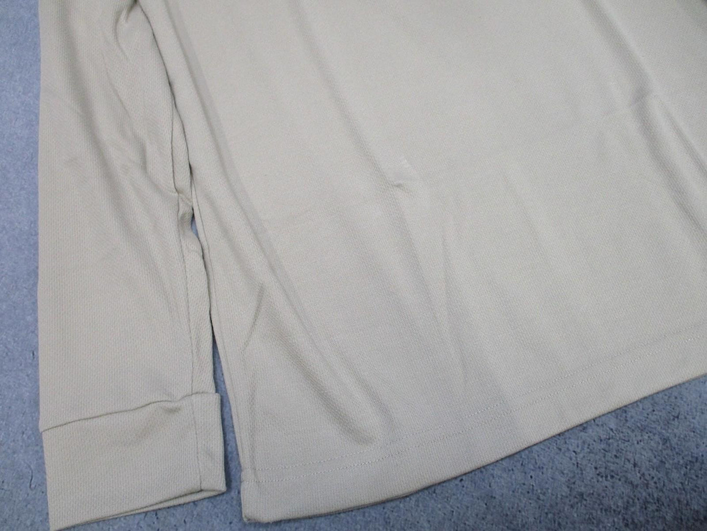 Advantage Midweight Sand Long Sleeve Polyester Base Layer Top Men's Large - Centex Military Gear