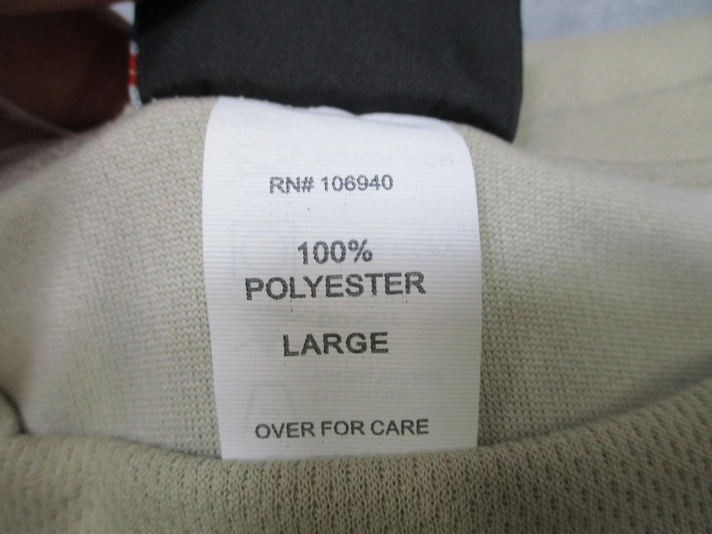 Advantage Midweight Sand Long Sleeve Polyester Base Layer Top Men's Large - Centex Military Gear