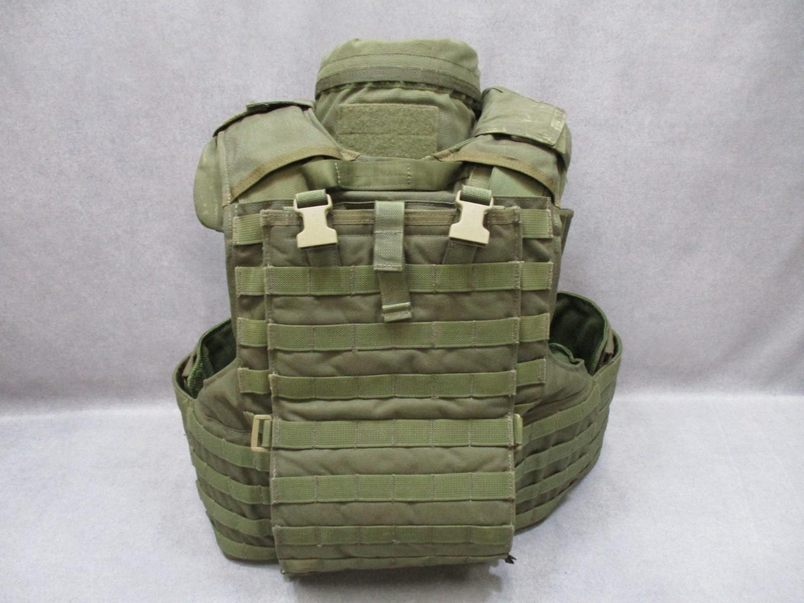 Rare Flyye Industries OD Green Plate Carrier – Large Quick Release Foam Inserts - Centex Military Gear