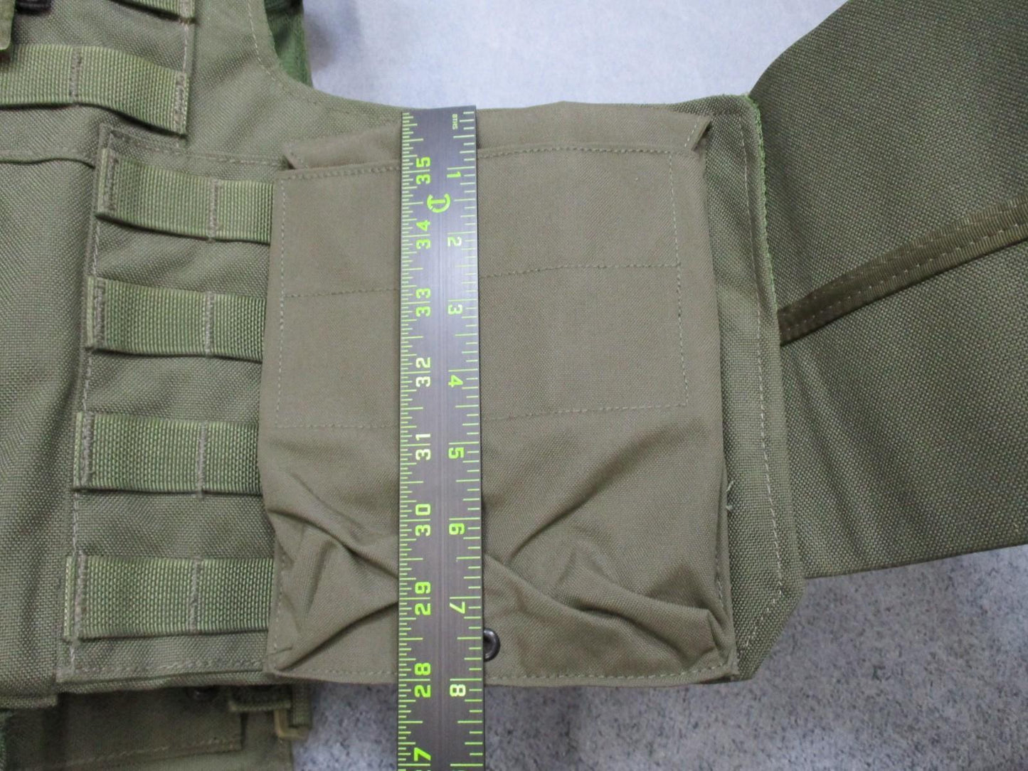 Rare Flyye Industries OD Green Plate Carrier – Large Quick Release Foam Inserts - Centex Military Gear