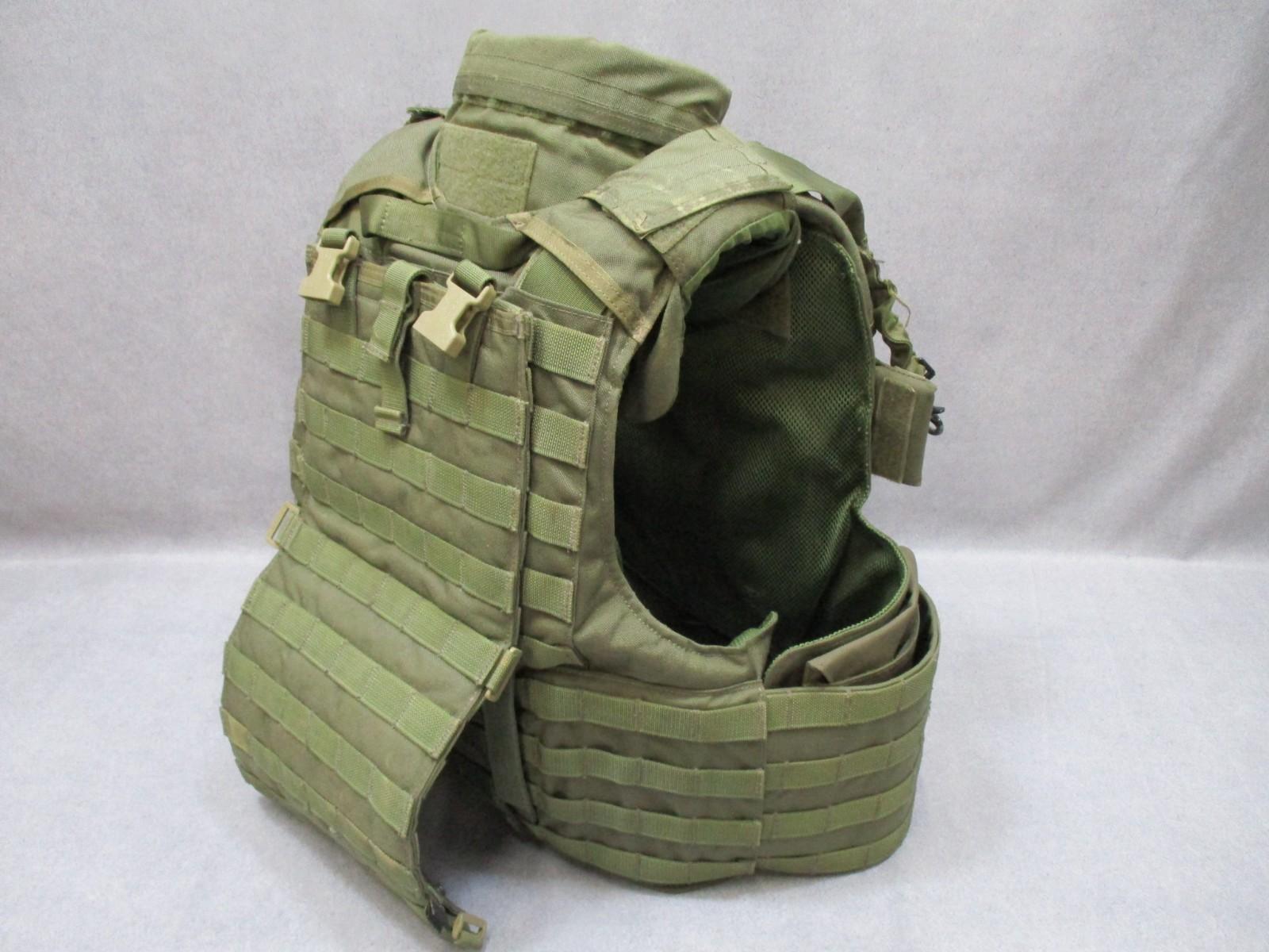 Rare Flyye Industries OD Green Plate Carrier – Large Quick Release Foam Inserts - Centex Military Gear