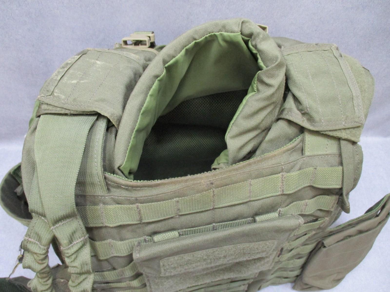 Rare Flyye Industries OD Green Plate Carrier – Large Quick Release Foam Inserts - Centex Military Gear