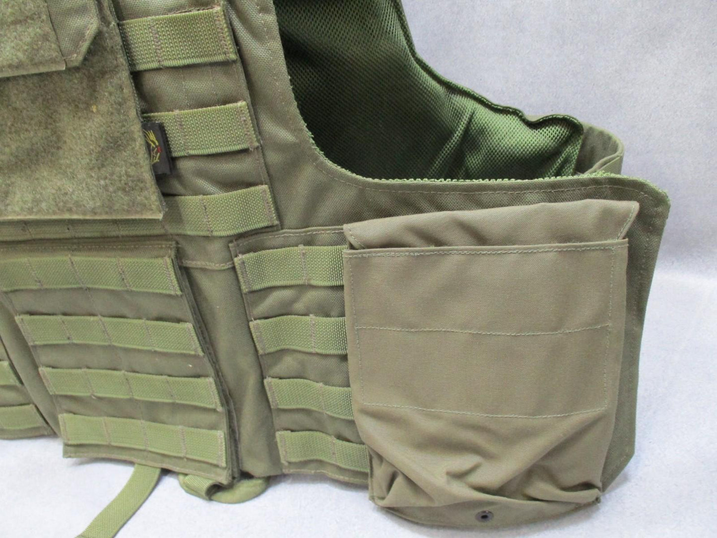 Rare Flyye Industries OD Green Plate Carrier – Large Quick Release Foam Inserts - Centex Military Gear