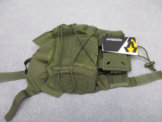 IDOGEAR WENDY Helmet Cover Tactical Nylon M/L High Cut ACH OD Green New - Centex Military Gear