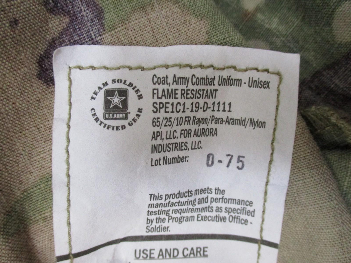 US Army OCP Scorpion Combat Uniform Shirt Medium-Short Flame Resistant New - Centex Military Gear