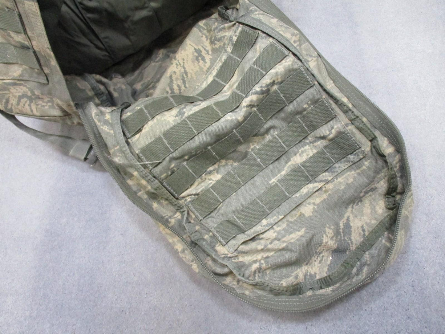 US Air Force 3-Day Assault Pack Tigerstripe Digital Camo Used Missing Waist Belt - Centex Military Gear