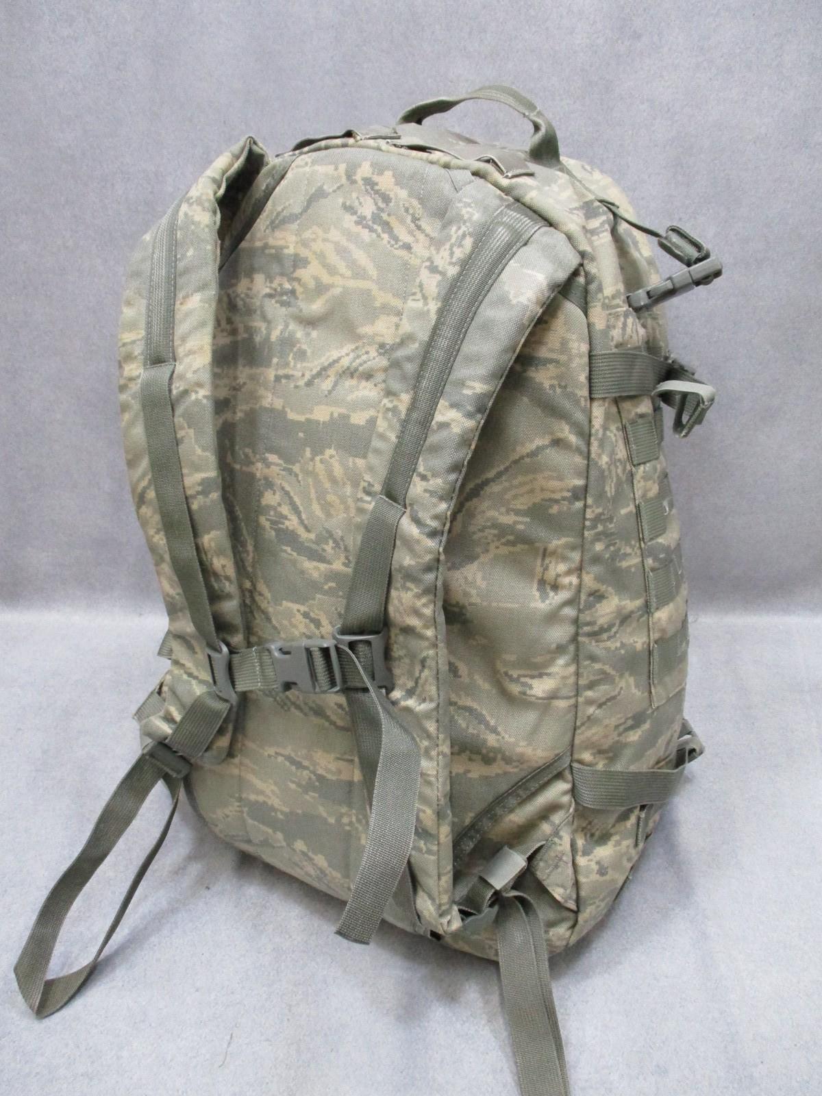 US Air Force 3-Day Assault Pack Tigerstripe Digital Camo Used Missing Waist Belt - Centex Military Gear