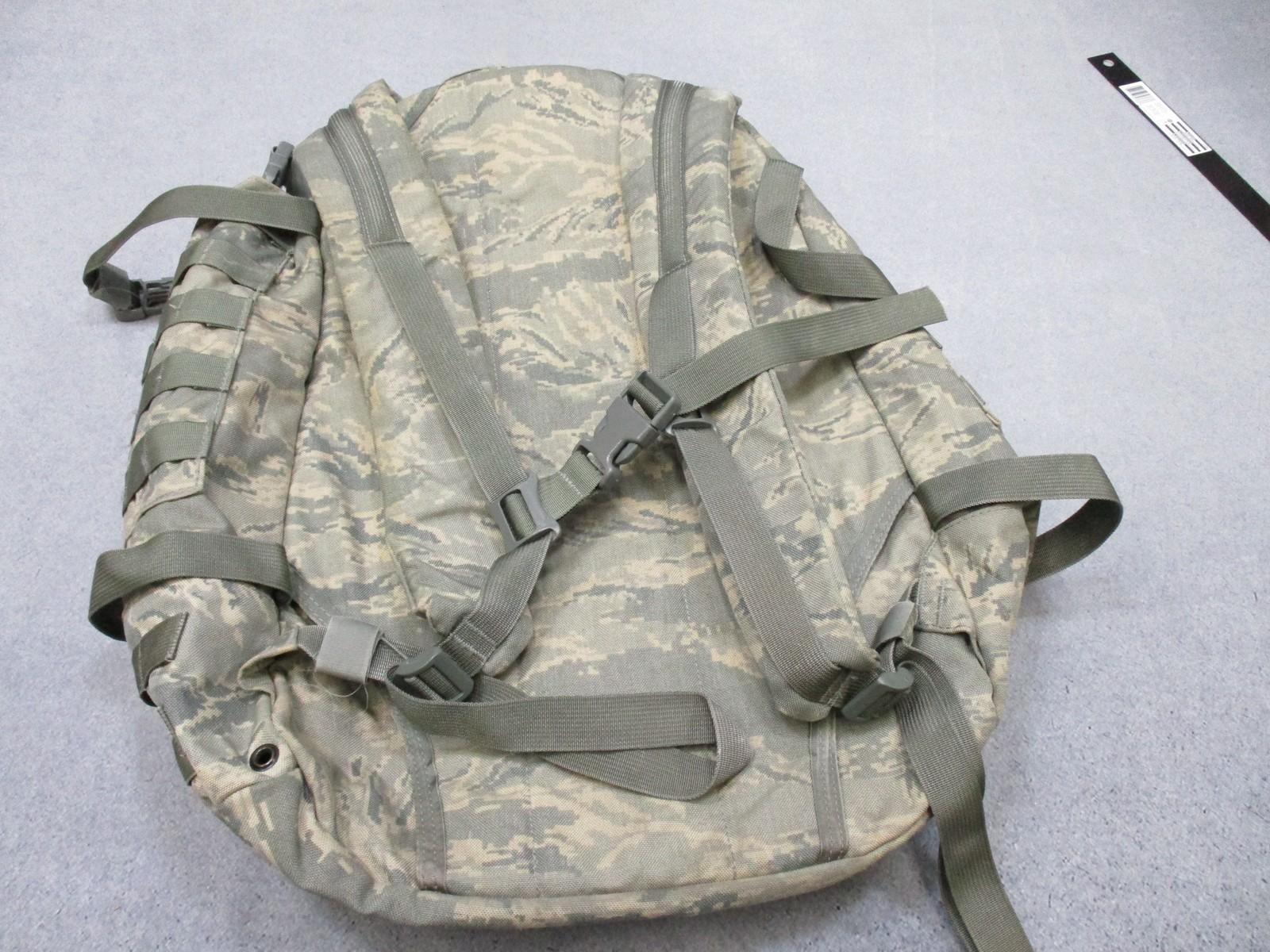 US Air Force 3-Day Assault Pack Tigerstripe Digital Camo Used Missing Waist Belt - Centex Military Gear