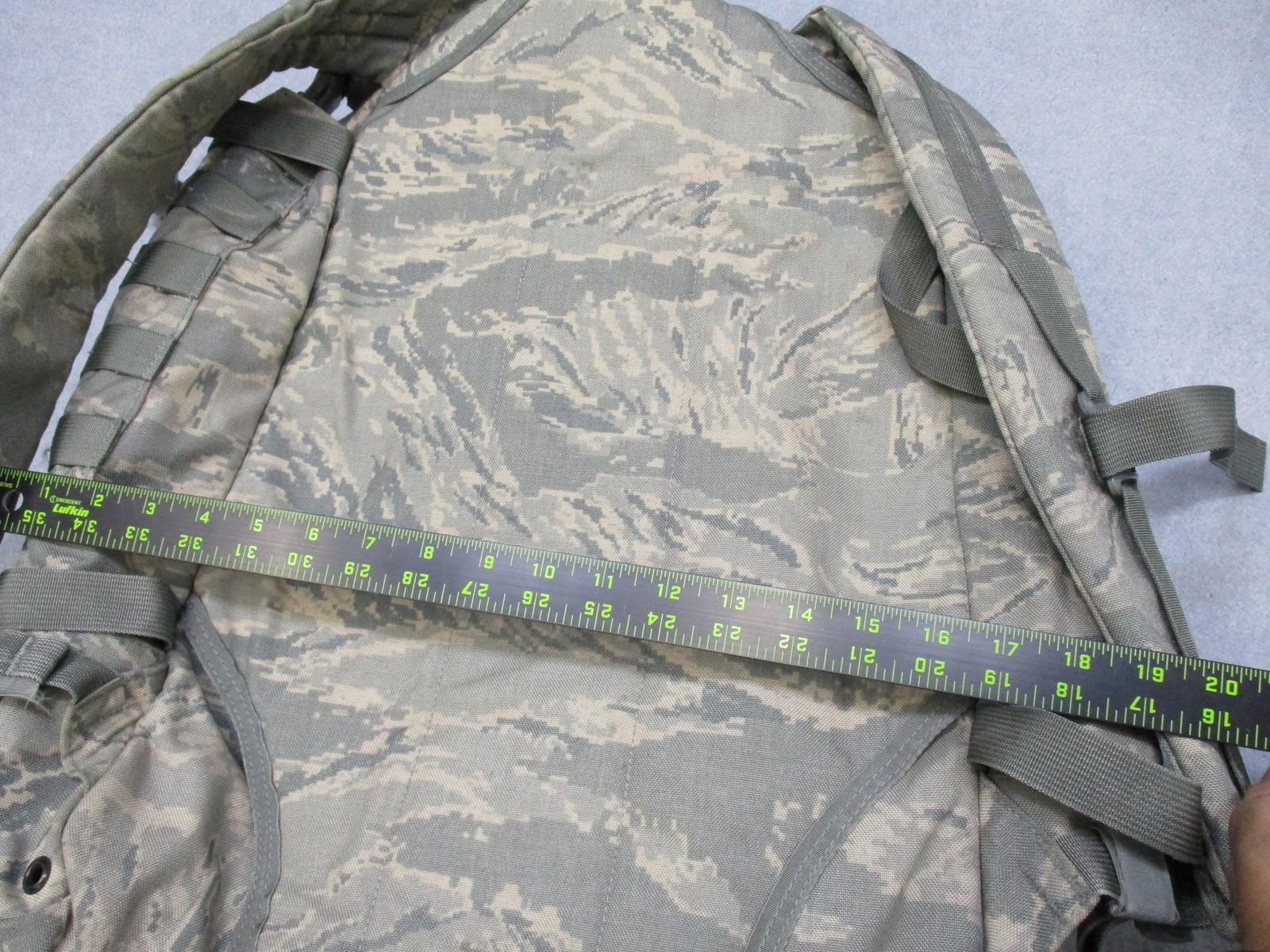 US Air Force 3-Day Assault Pack Tigerstripe Digital Camo Used Missing Waist Belt - Centex Military Gear