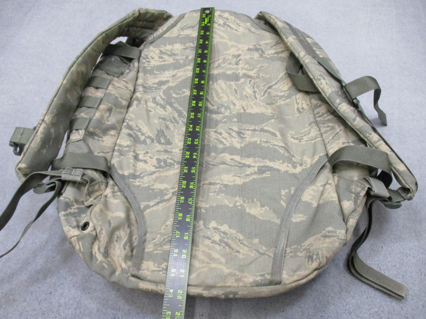 US Air Force 3-Day Assault Pack Tigerstripe Digital Camo Used Missing Waist Belt - Centex Military Gear