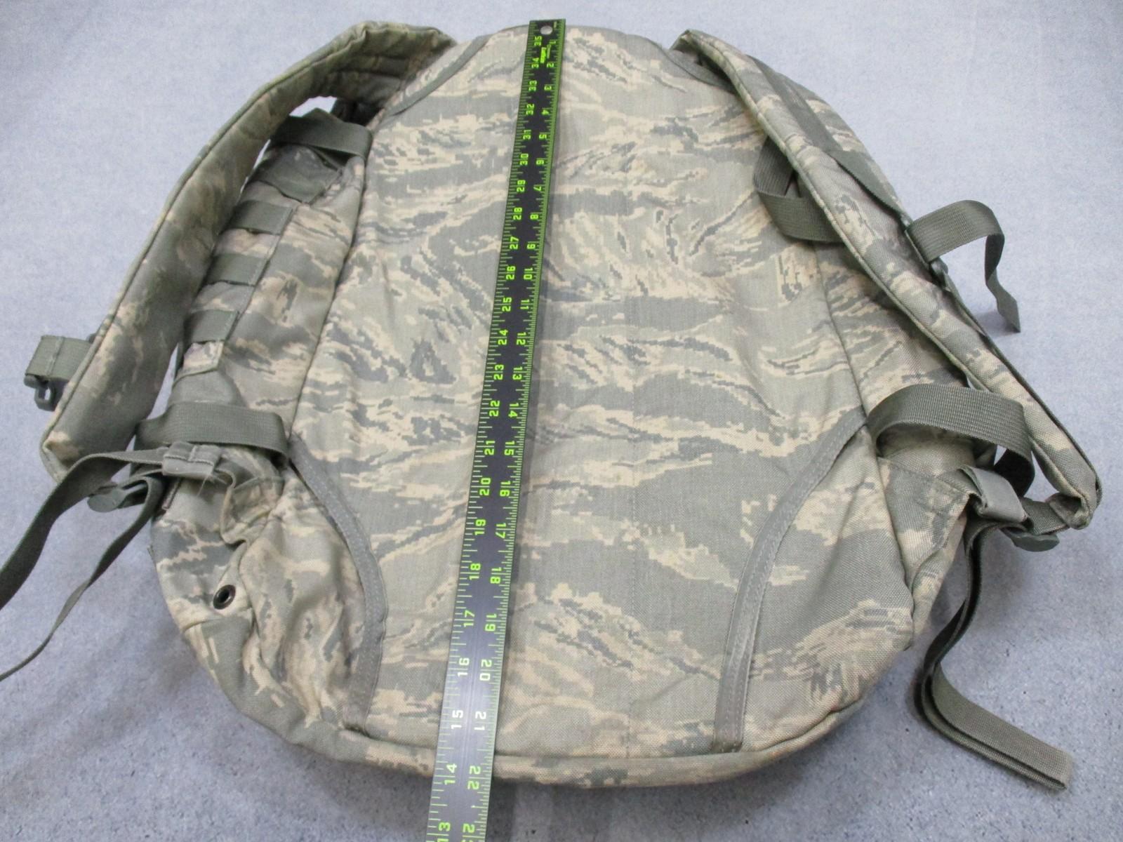 US Air Force 3-Day Assault Pack Tigerstripe Digital Camo Used Missing Waist Belt - Centex Military Gear