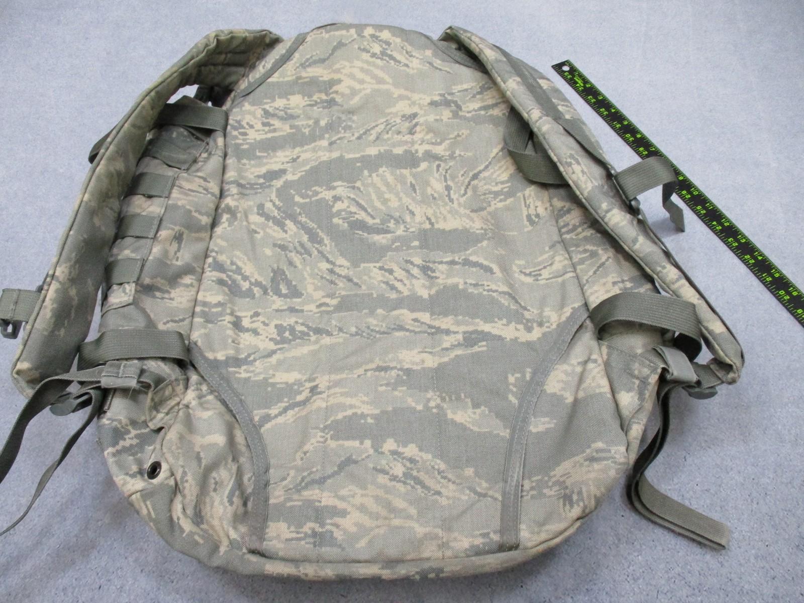 US Air Force 3-Day Assault Pack Tigerstripe Digital Camo Used Missing Waist Belt - Centex Military Gear