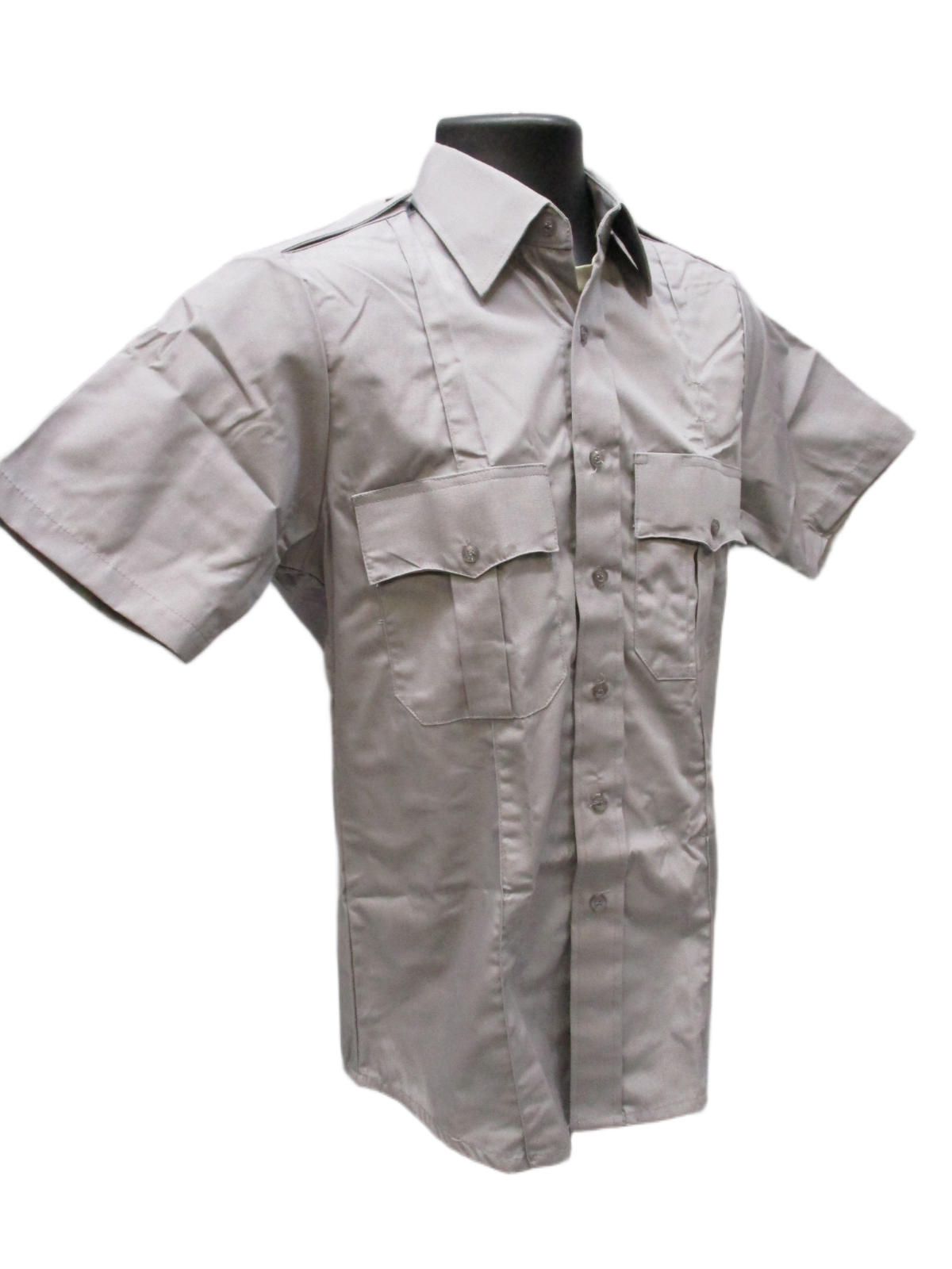 Rothco Tactical Duty Shirt Grey Short Sleeve NEW EMT Security LEO Button-Up - Centex Military Gear