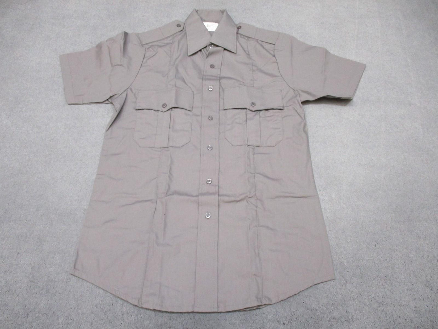 Rothco Tactical Duty Shirt Grey Short Sleeve NEW EMT Security LEO Button-Up - Centex Military Gear