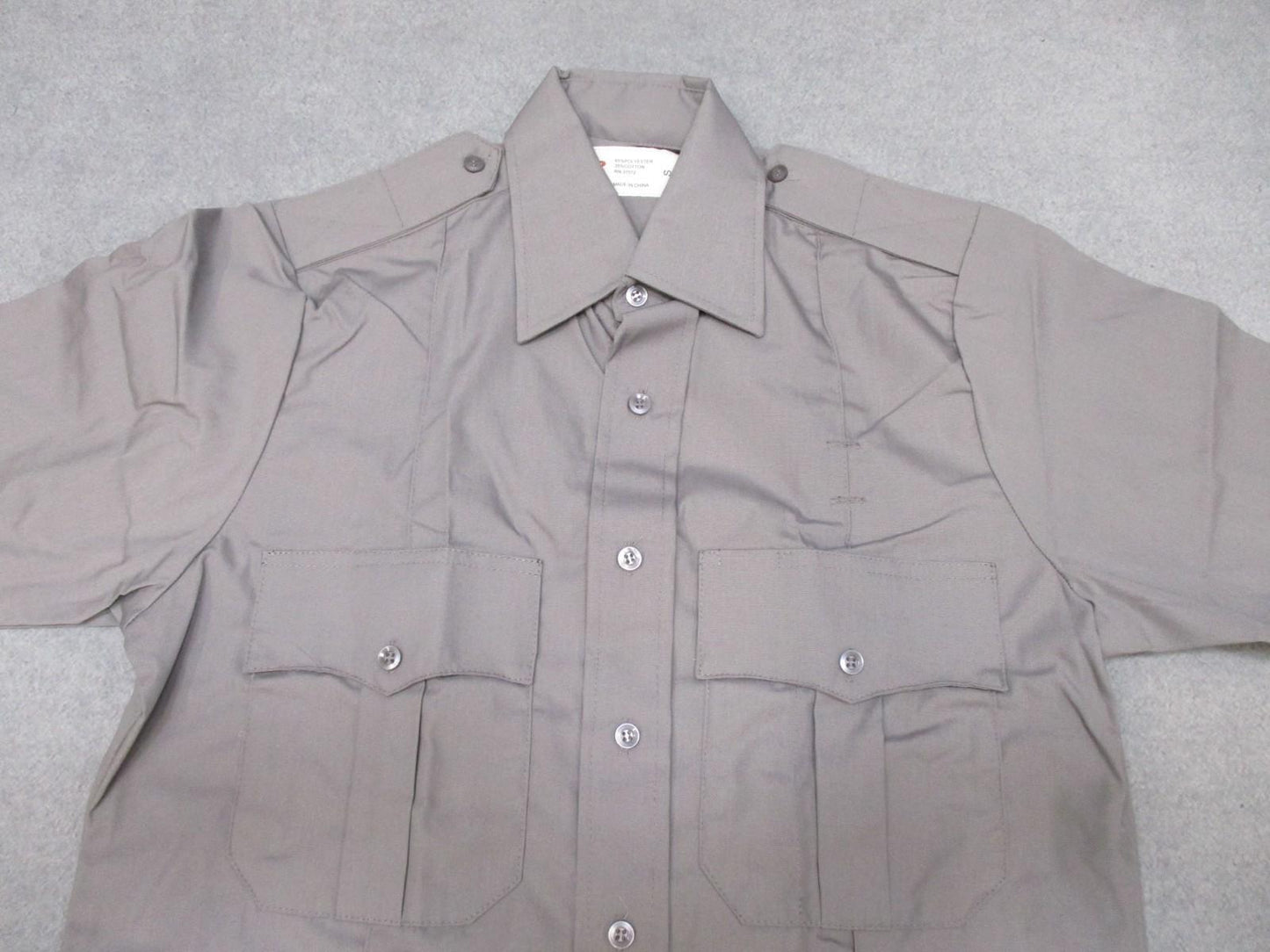 Rothco Tactical Duty Shirt Grey Short Sleeve NEW EMT Security LEO Button-Up - Centex Military Gear