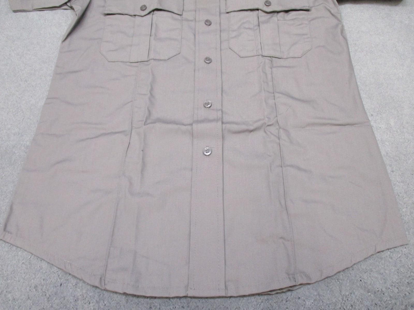 Rothco Tactical Duty Shirt Grey Short Sleeve NEW EMT Security LEO Button-Up - Centex Military Gear