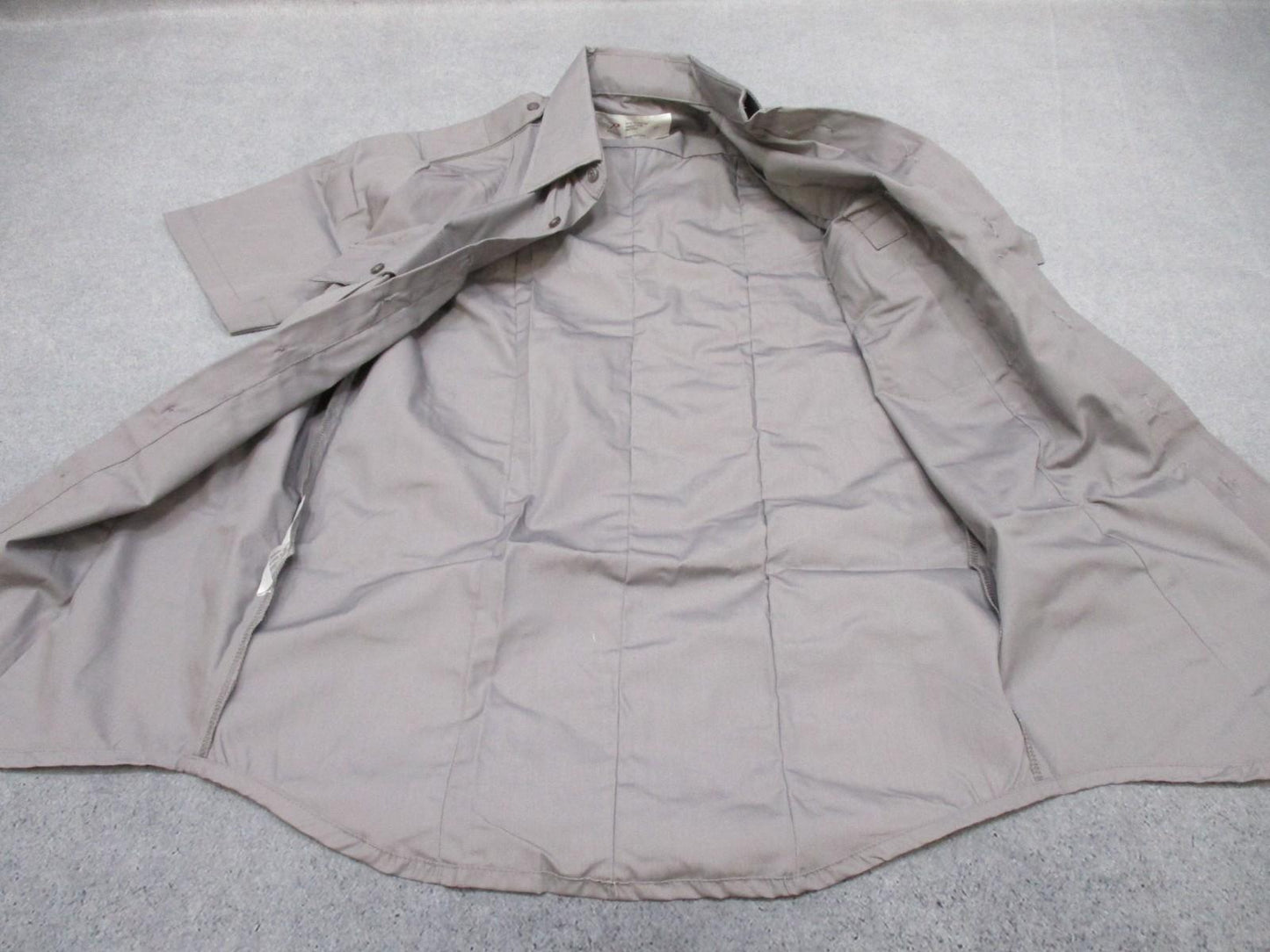 Rothco Tactical Duty Shirt Grey Short Sleeve NEW EMT Security LEO Button-Up - Centex Military Gear