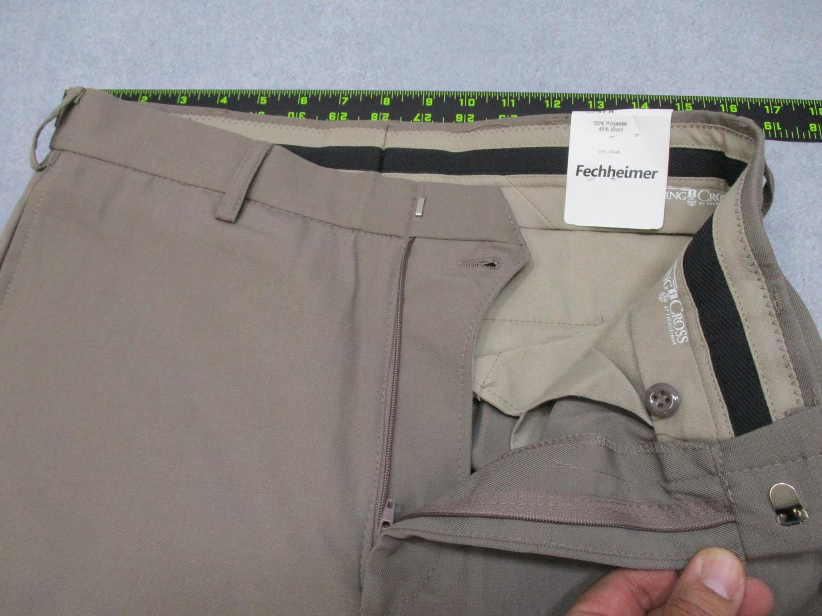 Flying Cross Fechheimer Men's Army Pinks & Greens Pants 31R 55% Poly 45% Wool - Centex Military Gear