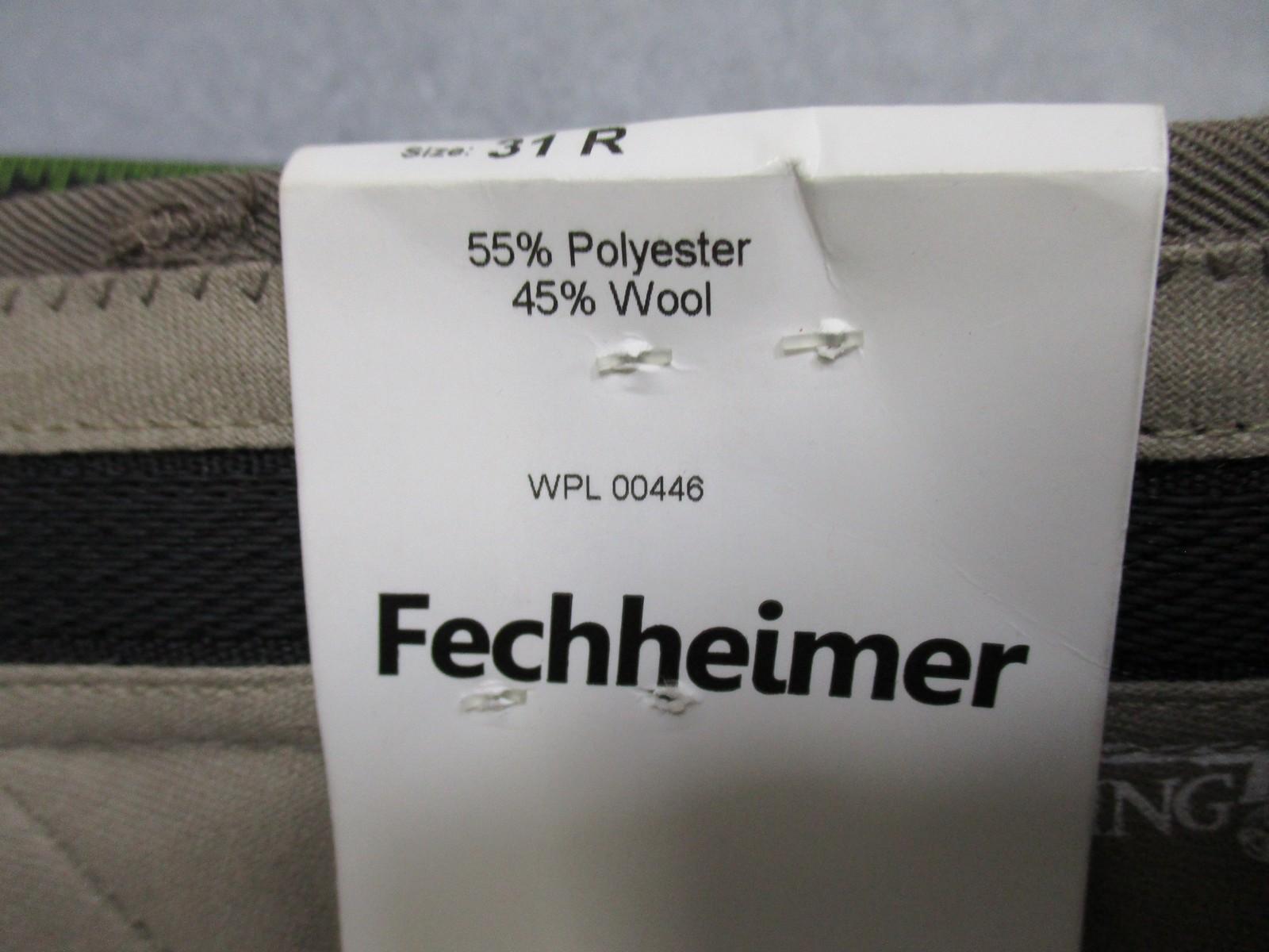 Flying Cross Fechheimer Men's Army Pinks & Greens Pants 31R 55% Poly 45% Wool - Centex Military Gear
