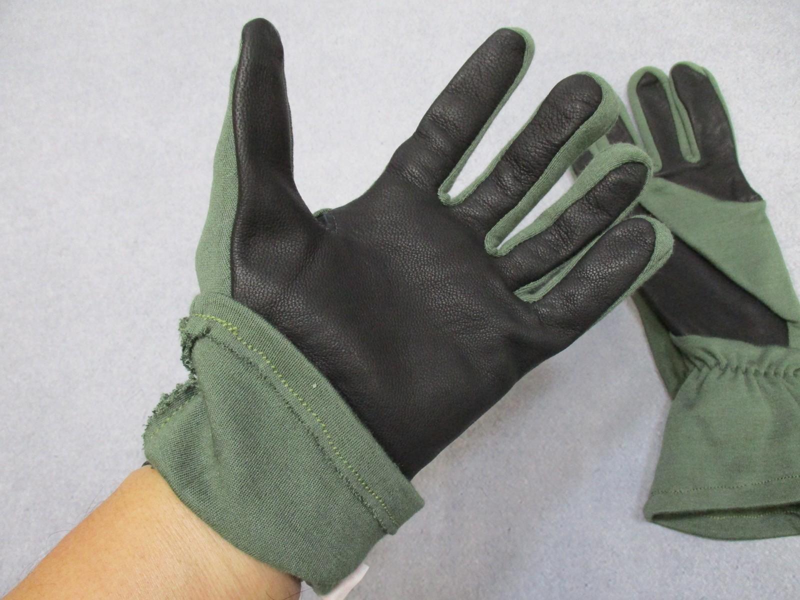 USGI Trophy L Summer Flyer's Gloves Flame Resistant Goatskin Leather Made USA - Centex Military Gear