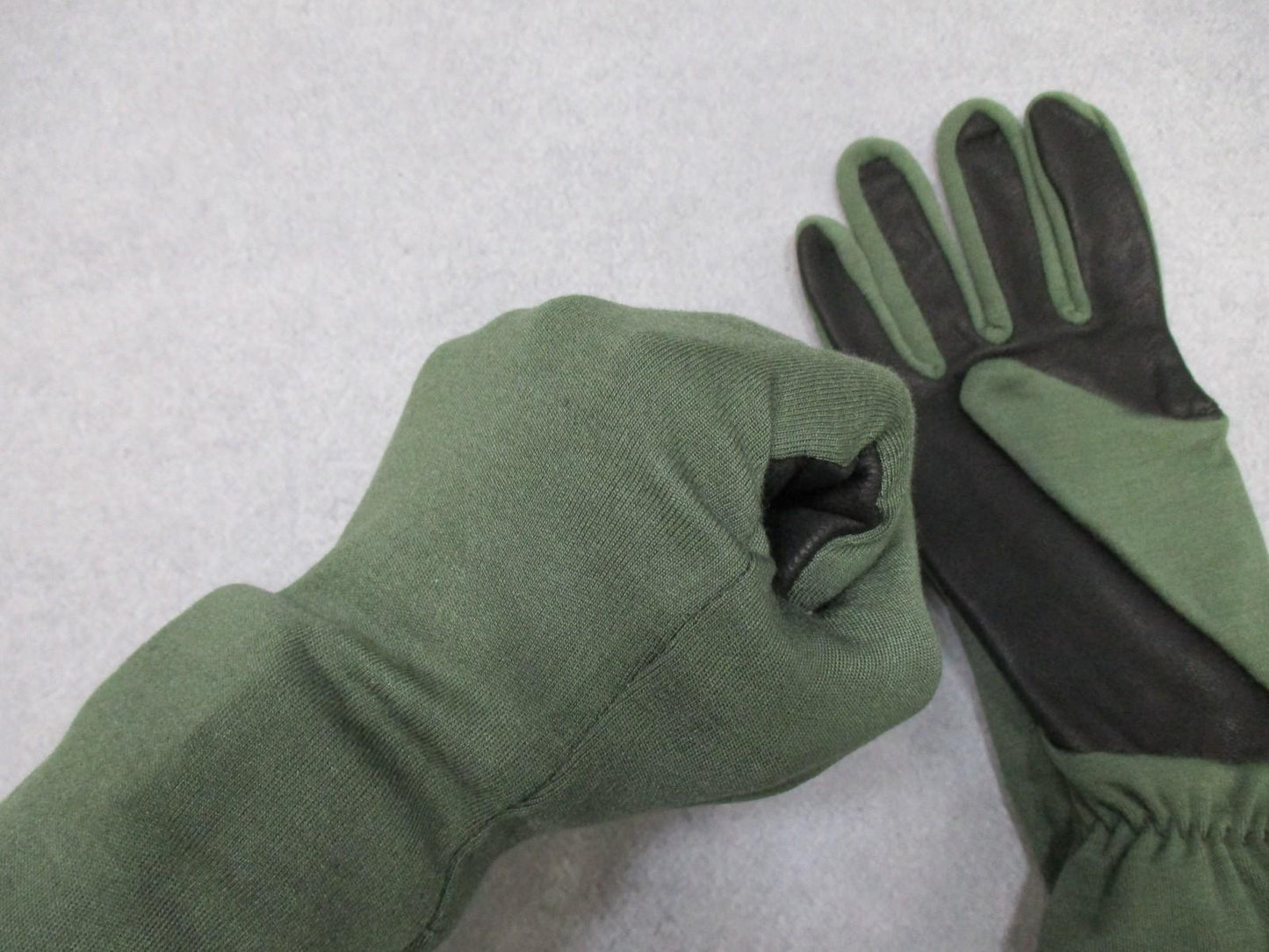 USGI Trophy L Summer Flyer's Gloves Flame Resistant Goatskin Leather Made USA - Centex Military Gear