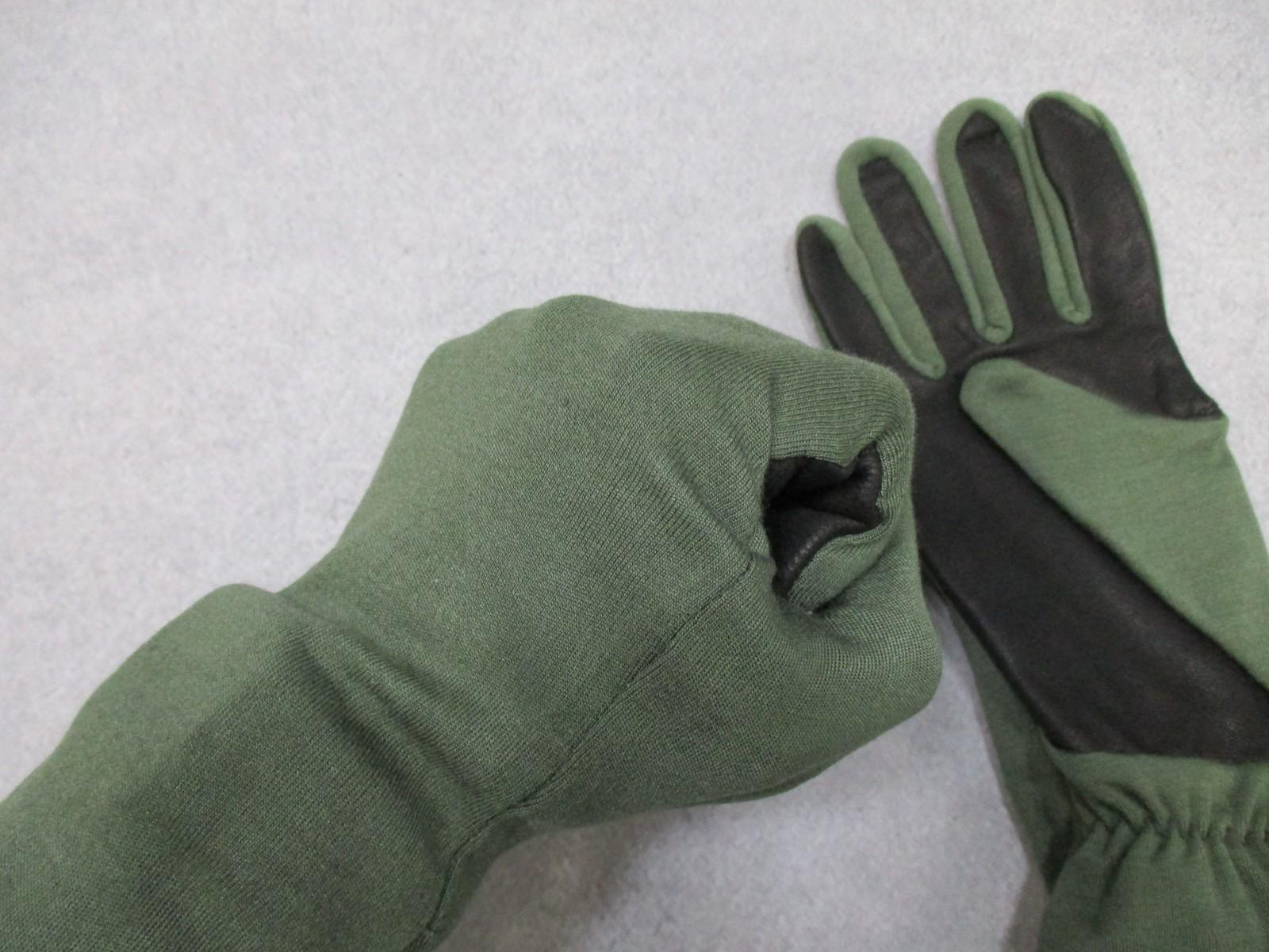 USGI Trophy L Summer Flyer's Gloves Flame Resistant Goatskin Leather Made USA - Centex Military Gear