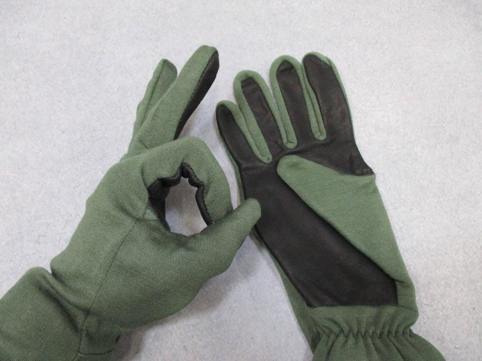 USGI Trophy L Summer Flyer's Gloves Flame Resistant Goatskin Leather Made USA - Centex Military Gear