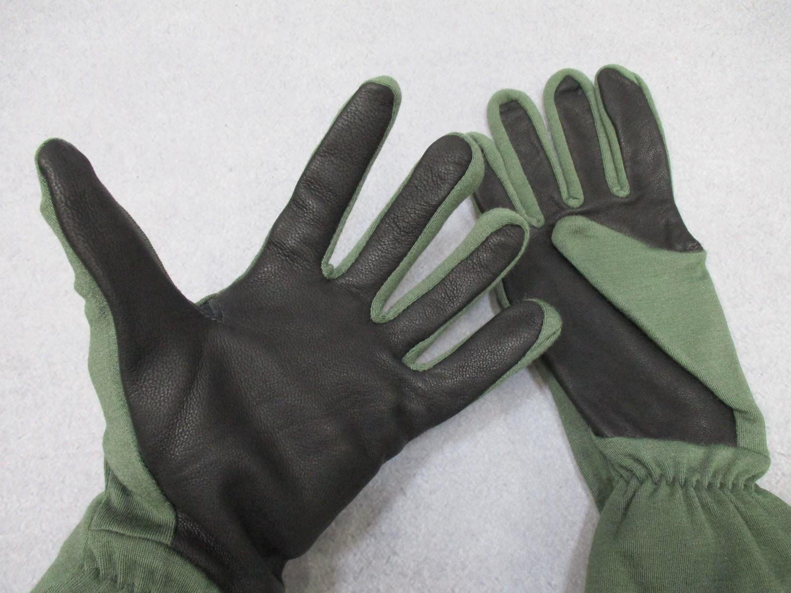 USGI Trophy L Summer Flyer's Gloves Flame Resistant Goatskin Leather Made USA - Centex Military Gear