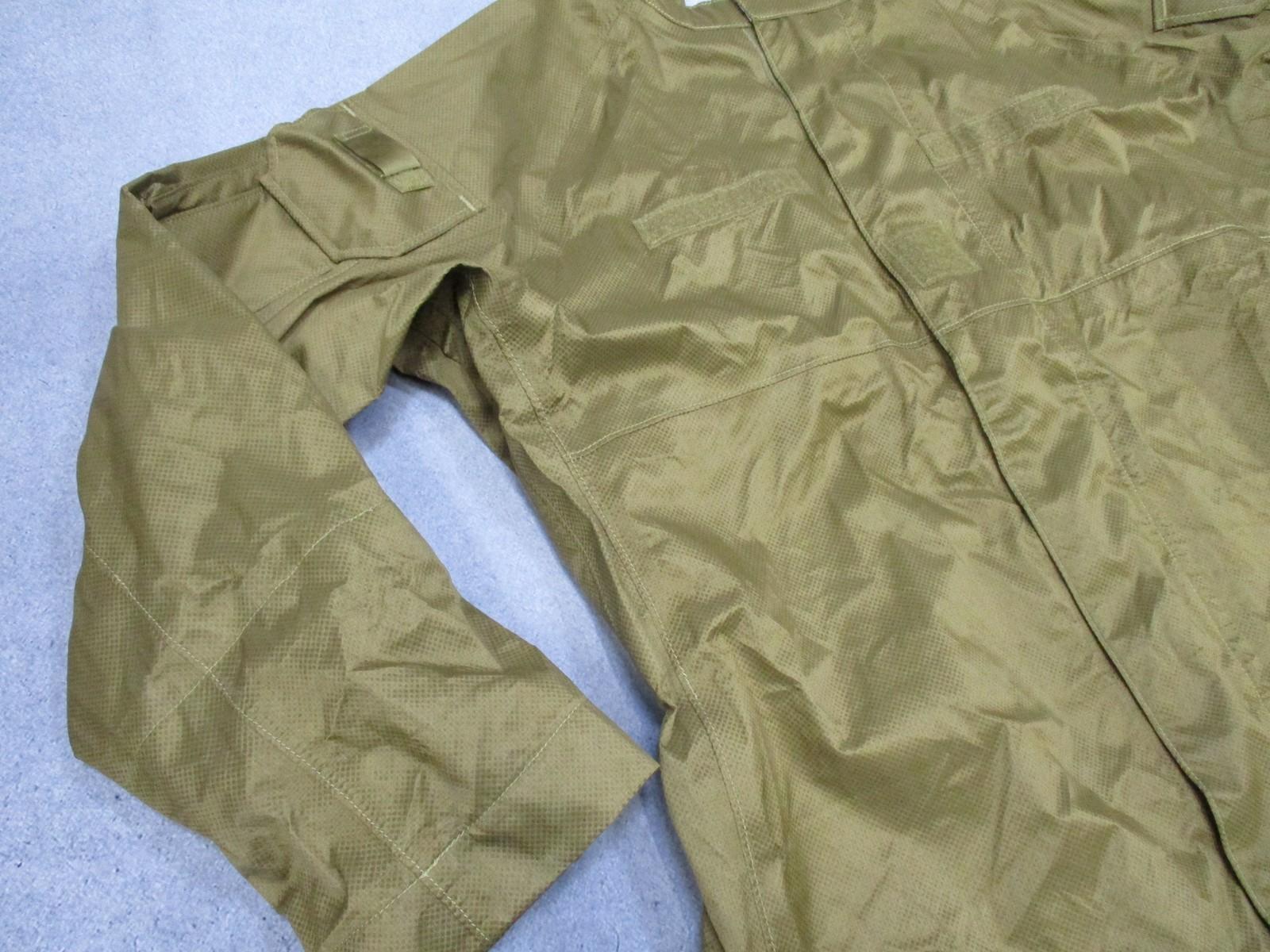 US Military Coat Fuel Handler's Jacket XX-Large Coyote Brown Flame Resistant - Centex Military Gear