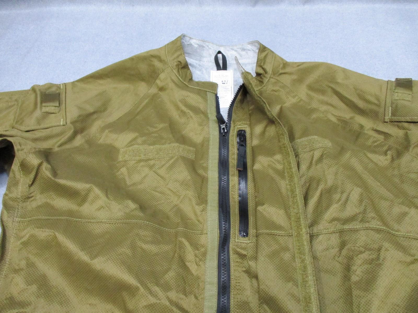 US Military Coat Fuel Handler's Jacket XX-Large Coyote Brown Flame Resistant - Centex Military Gear
