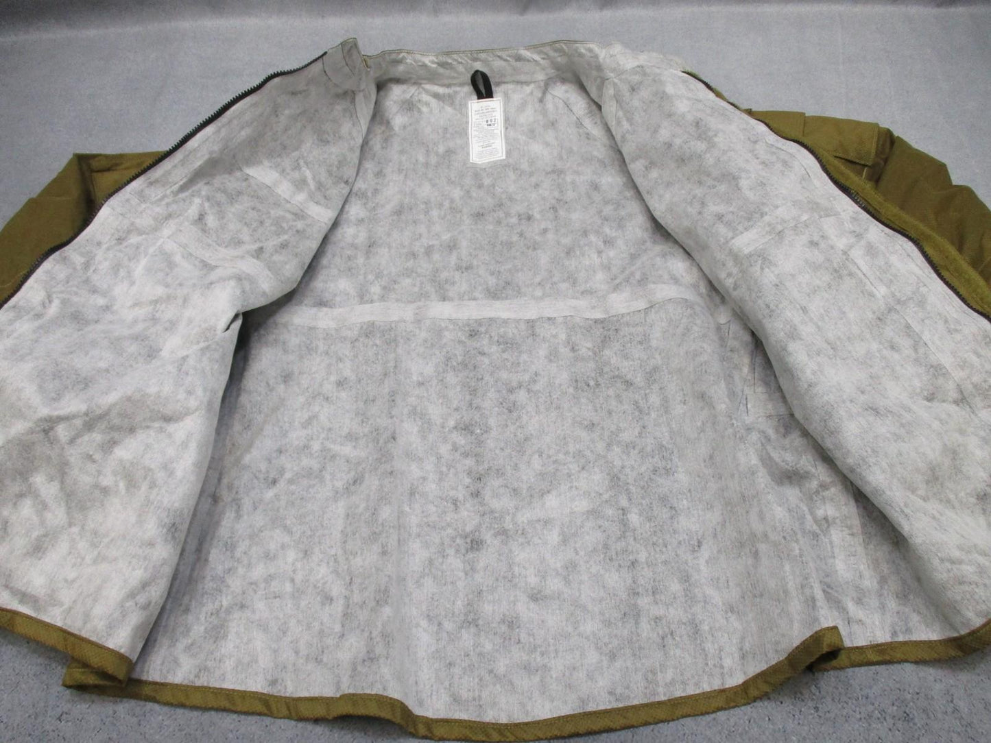 US Military Coat Fuel Handler's Jacket XX-Large Coyote Brown Flame Resistant - Centex Military Gear