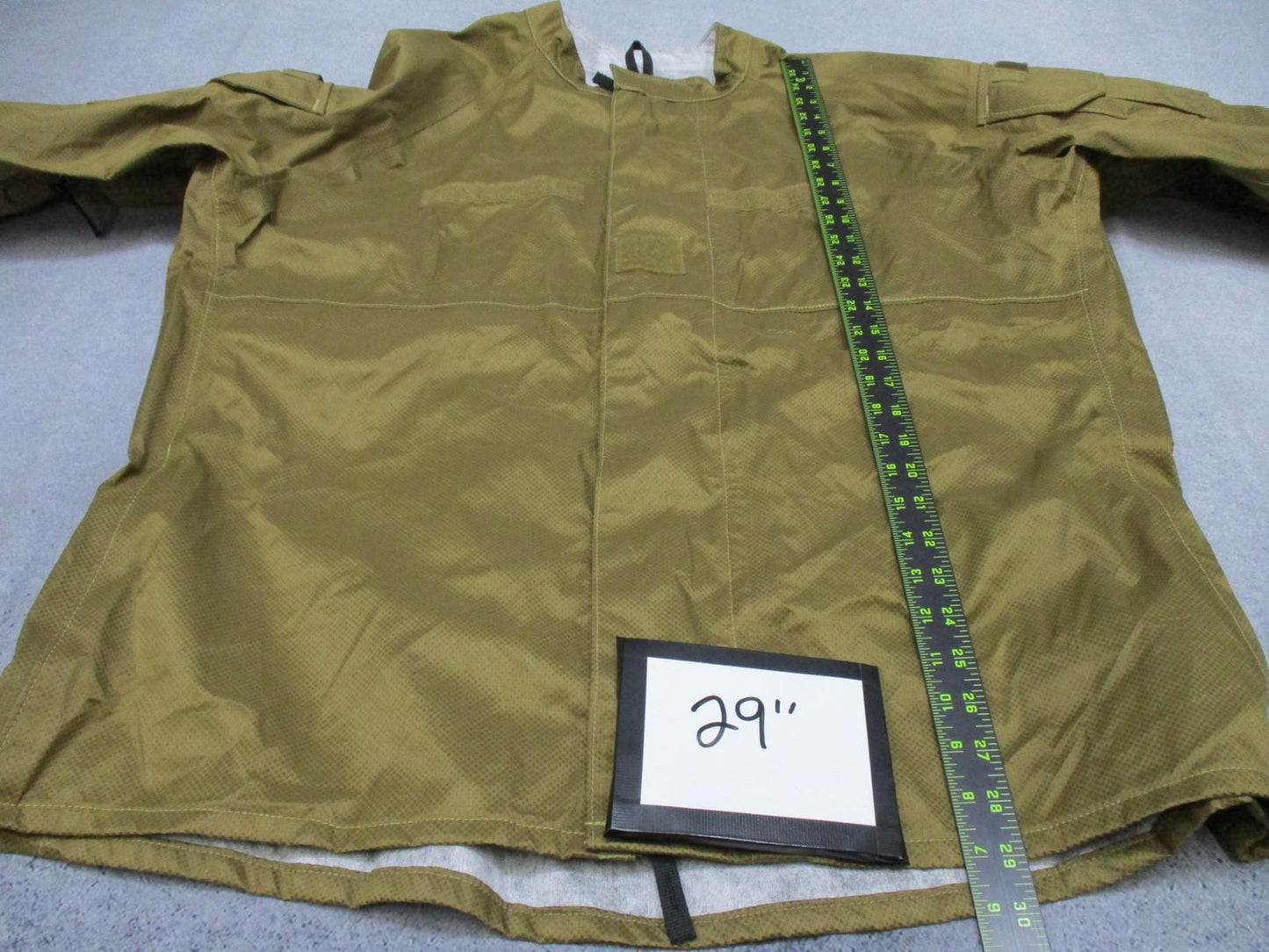 US Military Coat Fuel Handler's Jacket XX-Large Coyote Brown Flame Resistant - Centex Military Gear