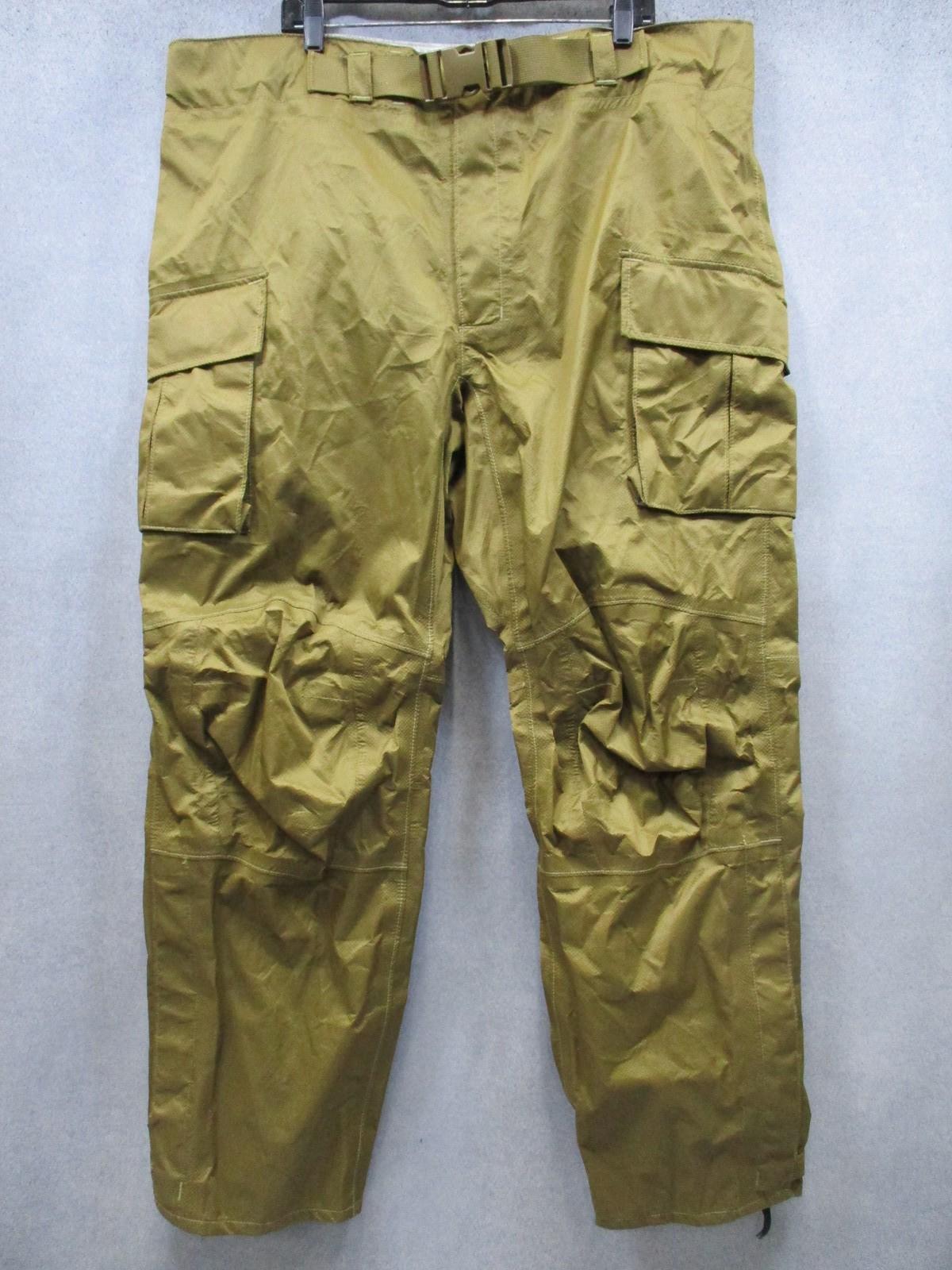 USGI Military Coyote Flame Resistant Fuel Handler Protective Trousers XX-Large - Centex Military Gear